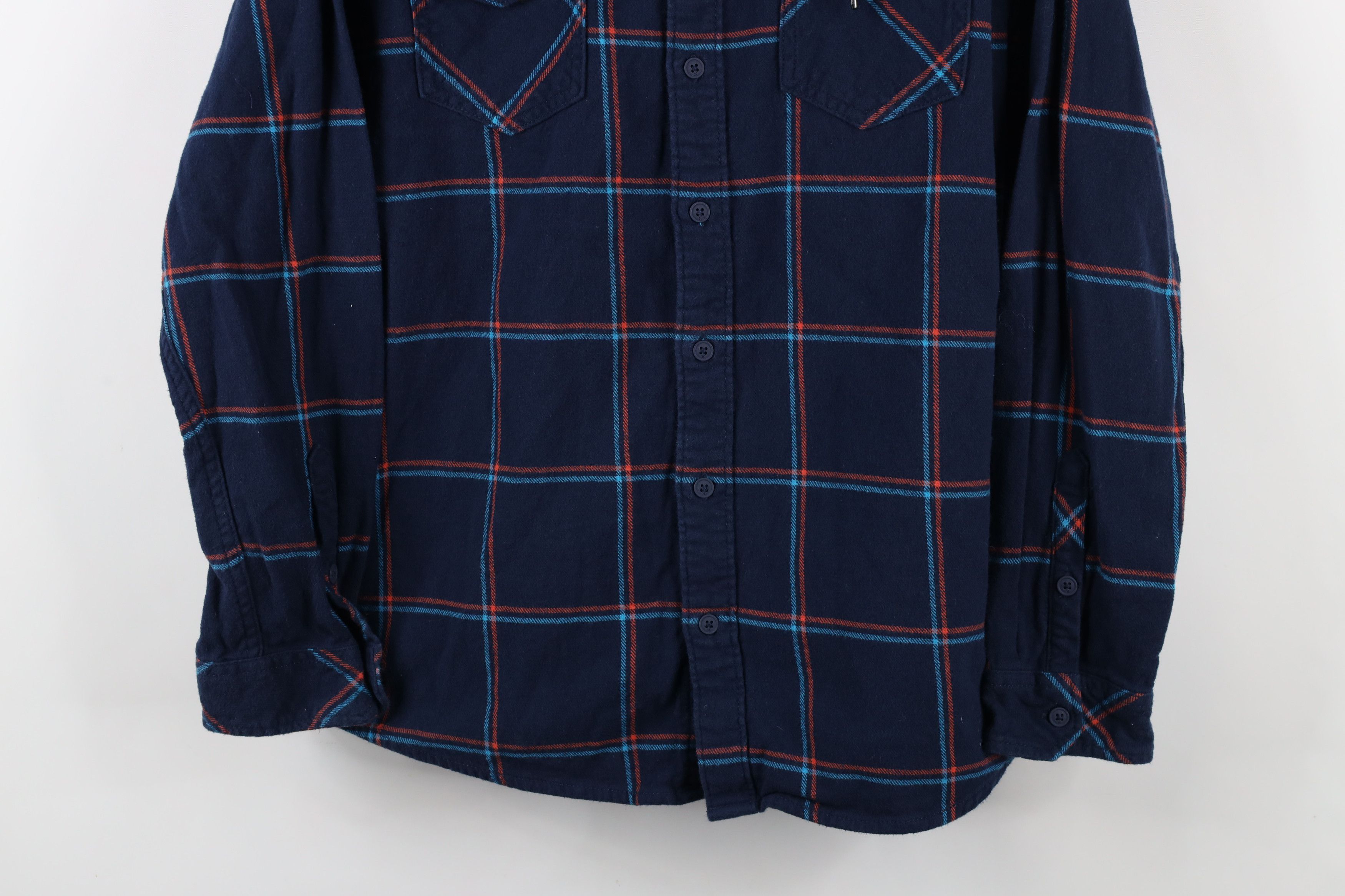 Hurley × Vintage Vintage Hurley Surfing Hooded Flannel Button Shirt Jacket Size US L / EU 52-54 / 3 - 3 Thumbnail