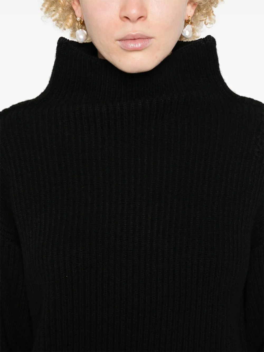 Marni o1y1125 Turtleneck Sweater in Black Size XS / US 0-2 / IT 36-38 - 2 Thumbnail