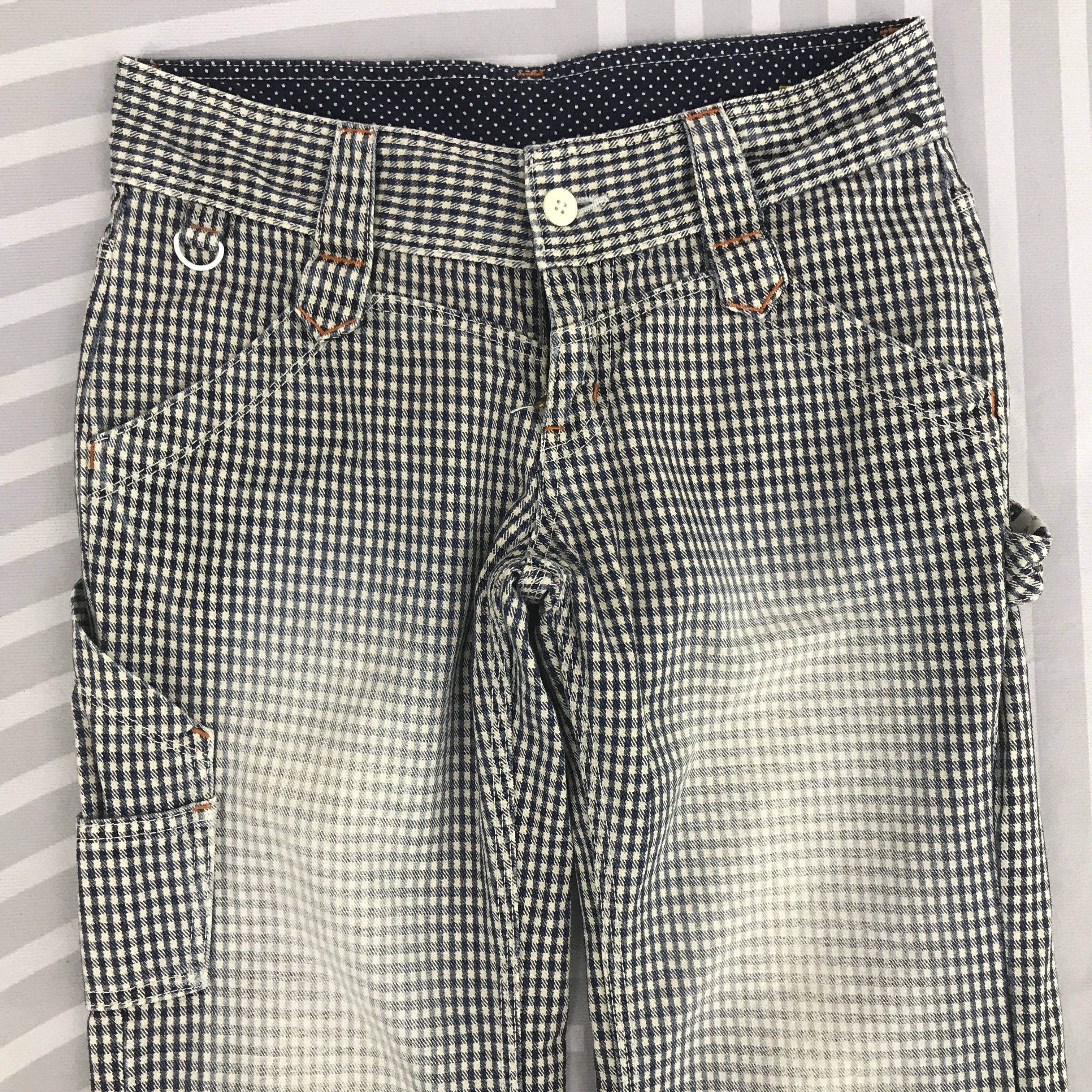 Japanese Brand × Vintage Vintage faded Japanese Brand design pants Size US 30 / EU 46 - 2 Thumbnail
