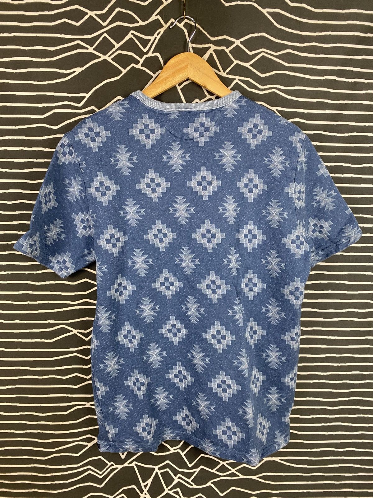 Faherty Faherty Mens Heritage Tee Nighfall Geo Size US M / EU 48-50 / 2 - 2 Thumbnail