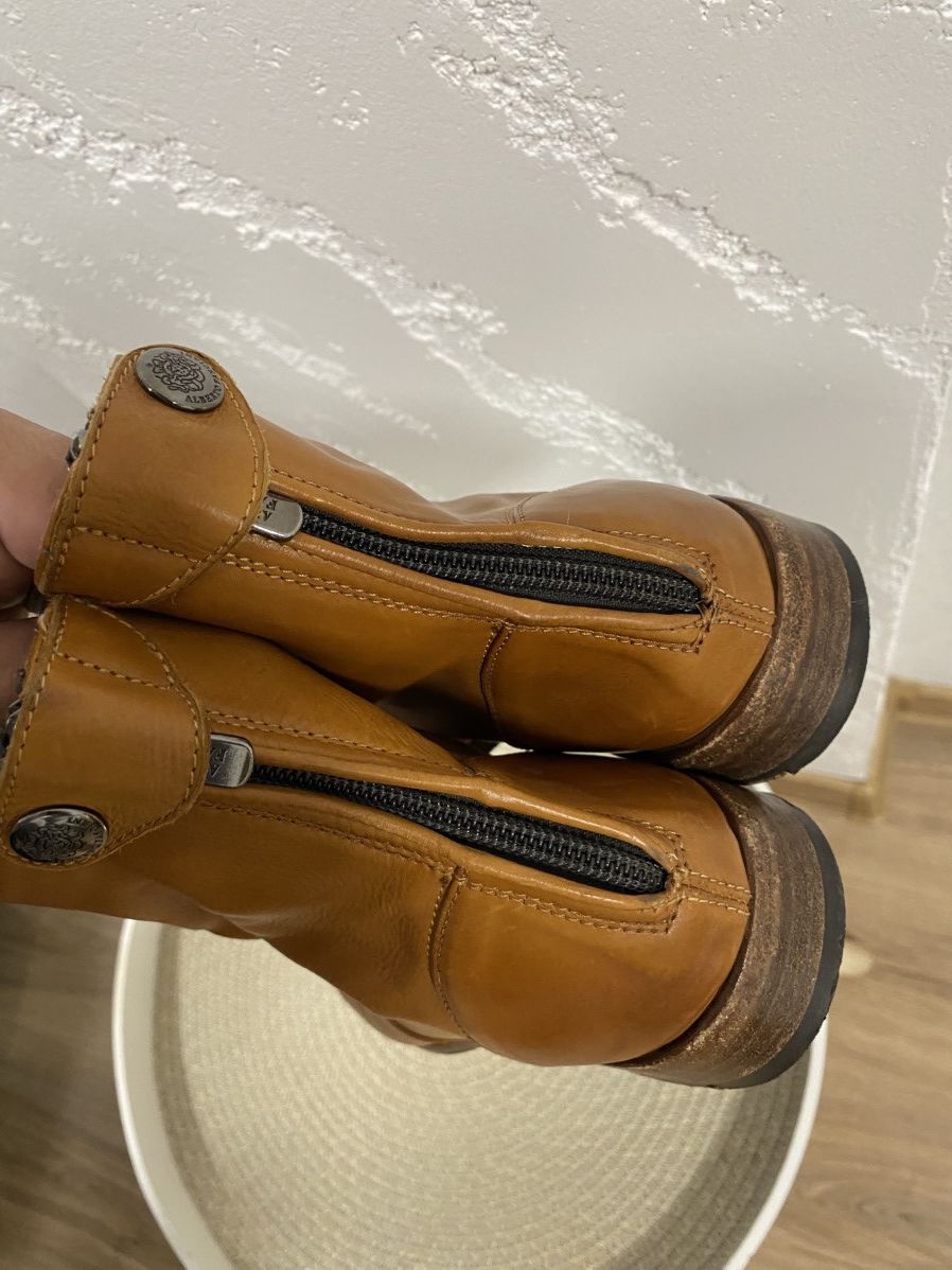 Alberto Fasciani Alberto Fasciani Hand Made Italy Leather Boots Size: 39 1/2 Size US 6.5 / EU 39-40 - 7 Thumbnail