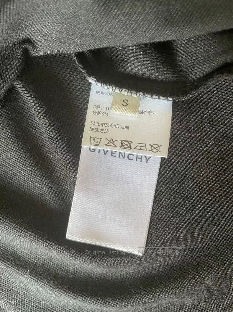 Givenchy Givenchy Short Sleeve T-Shirt Size US S / EU 44-46 / 1 - 8 Thumbnail