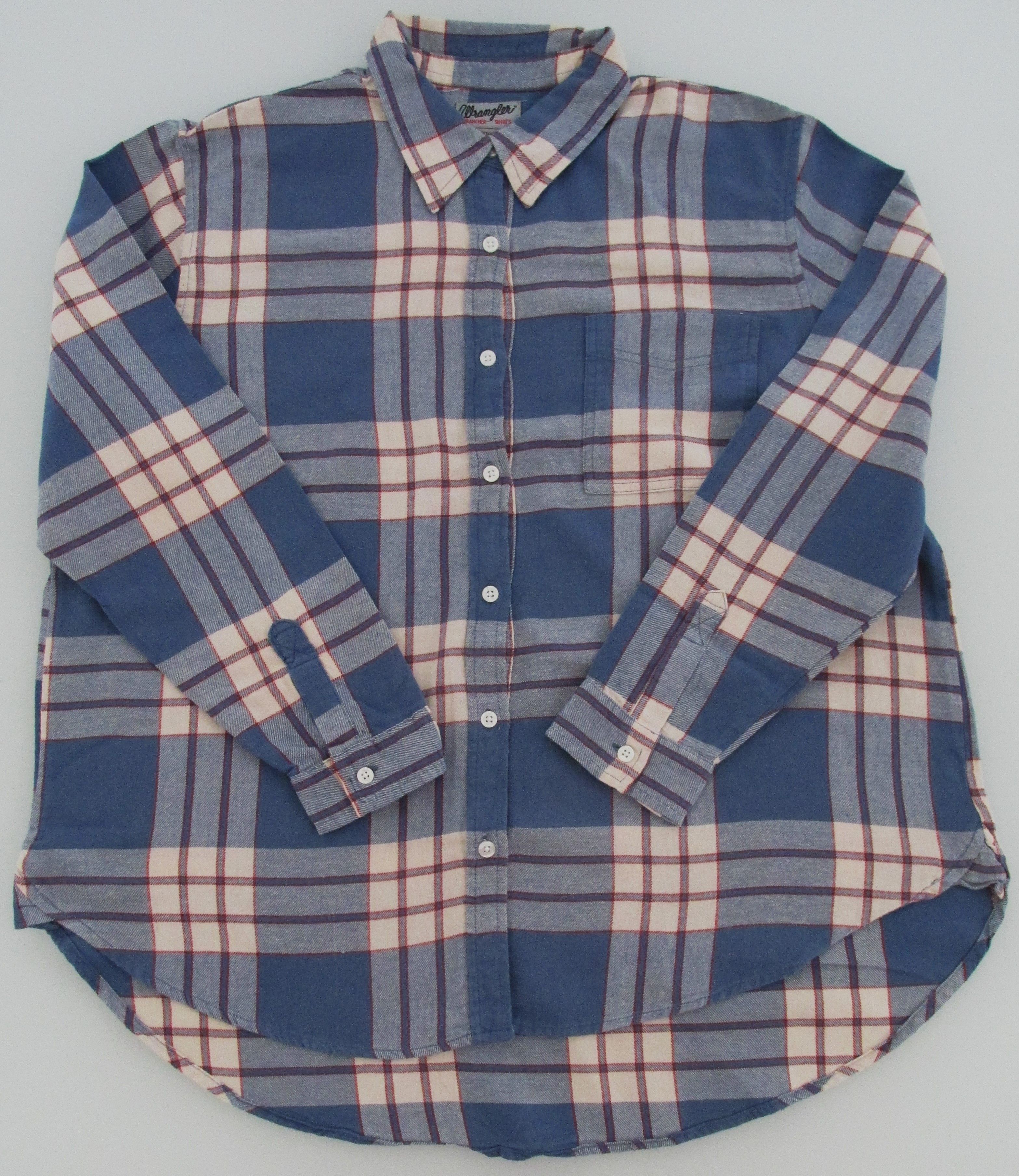 Wrangler Wrangler Women's Cotton Long Sleeve Shirt Size XL Size XL / US 12-14 / IT 48-50 - 1 Thumbnail