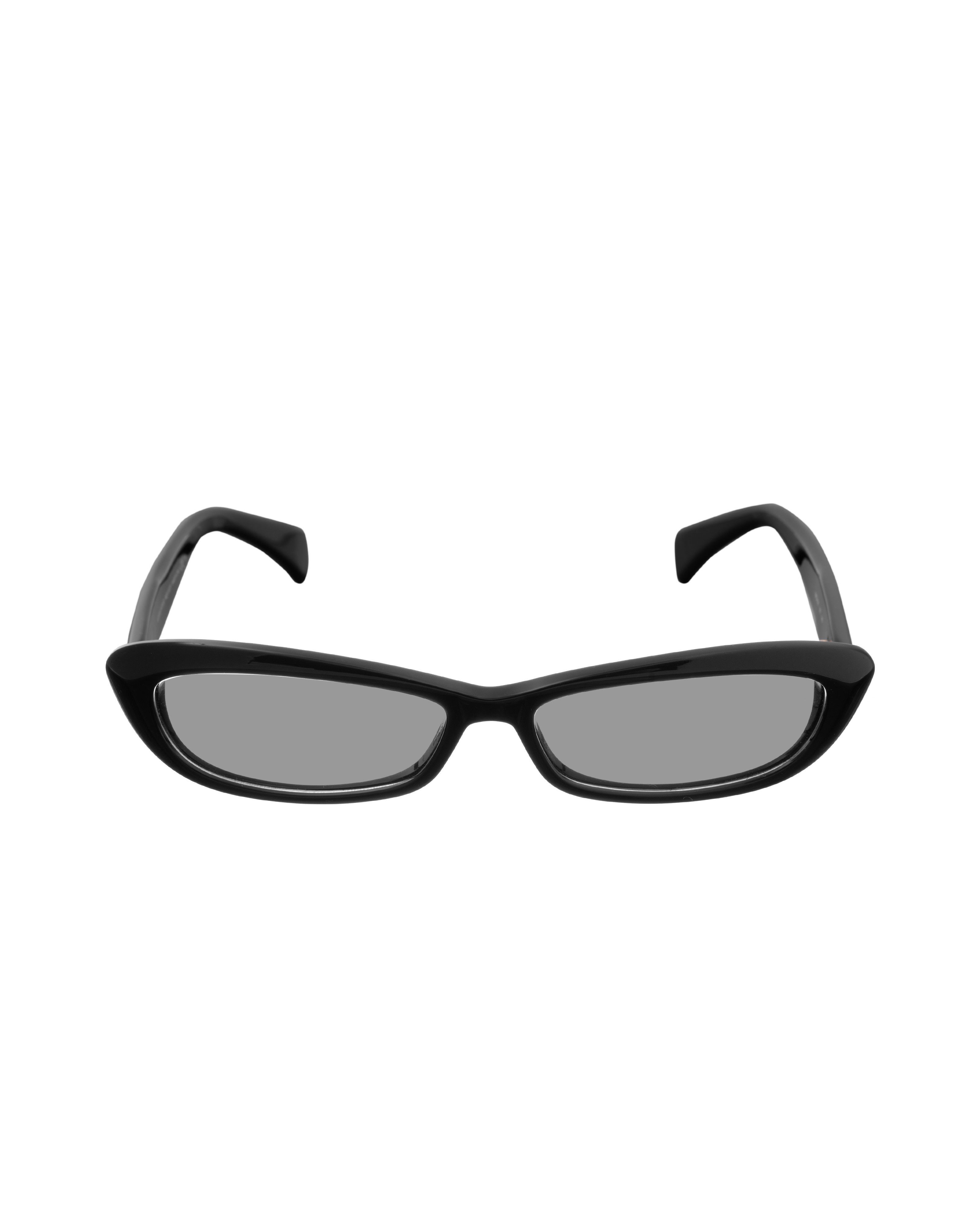 Alexander McQueen Alexander McQueen '90s Black Classic Cat-Eye Sunglasses Size ONE SIZE - 1 Thumbnail
