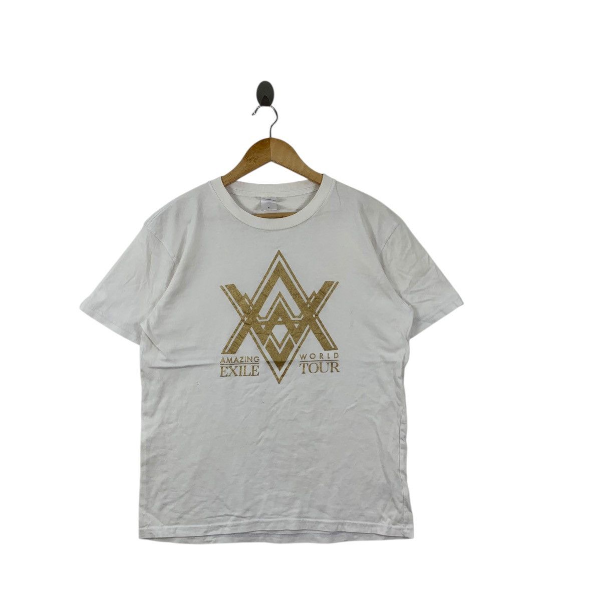 Vintage EXILE TRIBE IDOL Japan Group Boy Band 2015 Tour Tee Shirt Size L / US 10 / IT 46 - 3 Thumbnail