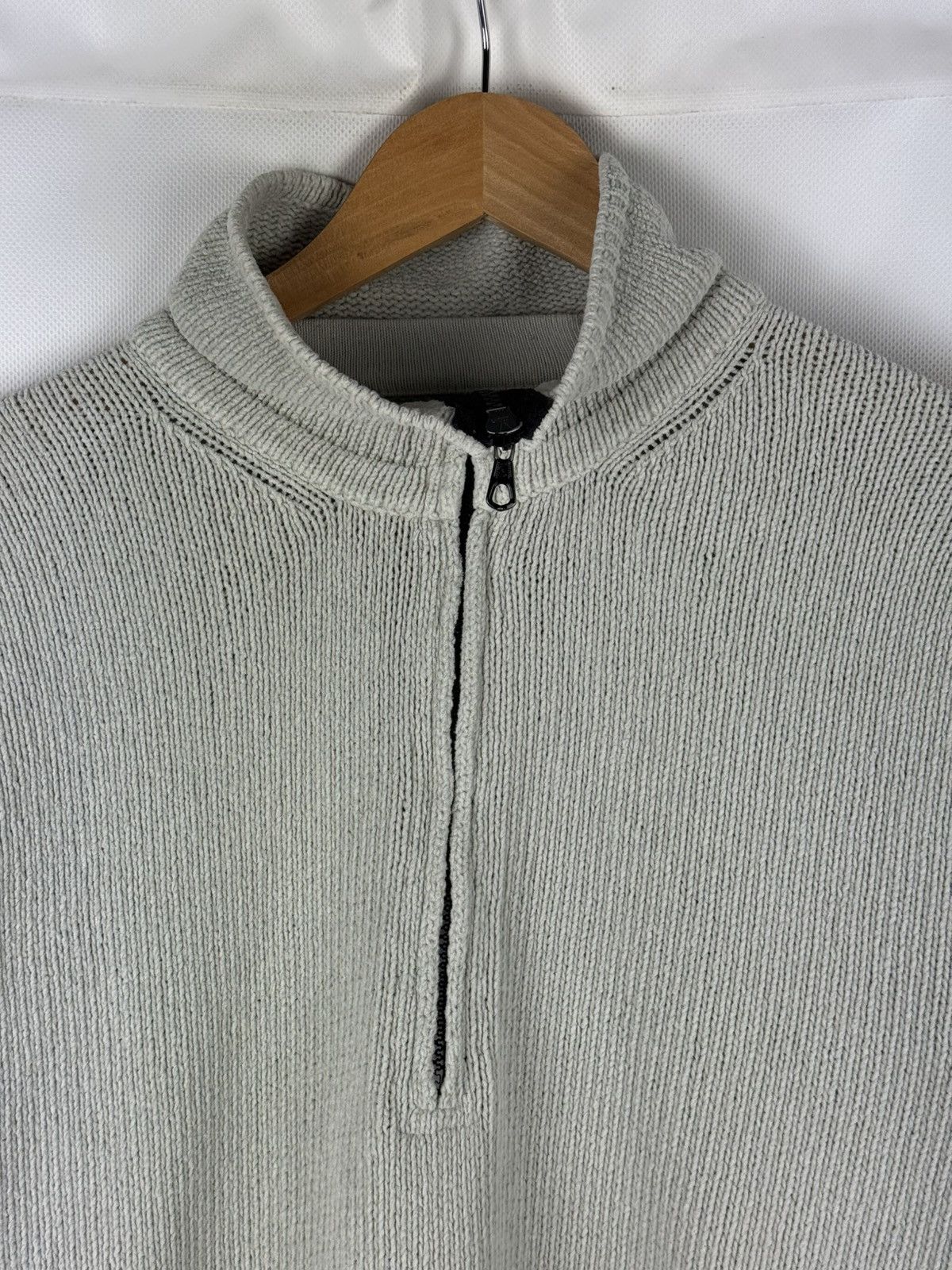 Stone Island Stone Island Vintage Men’s Knitted 1/3 Zip Sweater Pullover Size US XL / EU 56 / 4 - 6 Thumbnail