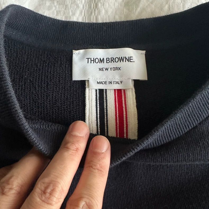 Thom Browne Thom browne Back color stripe knitted pullover sweatshirt 2 Size US M / EU 48-50 / 2 - 2 Thumbnail