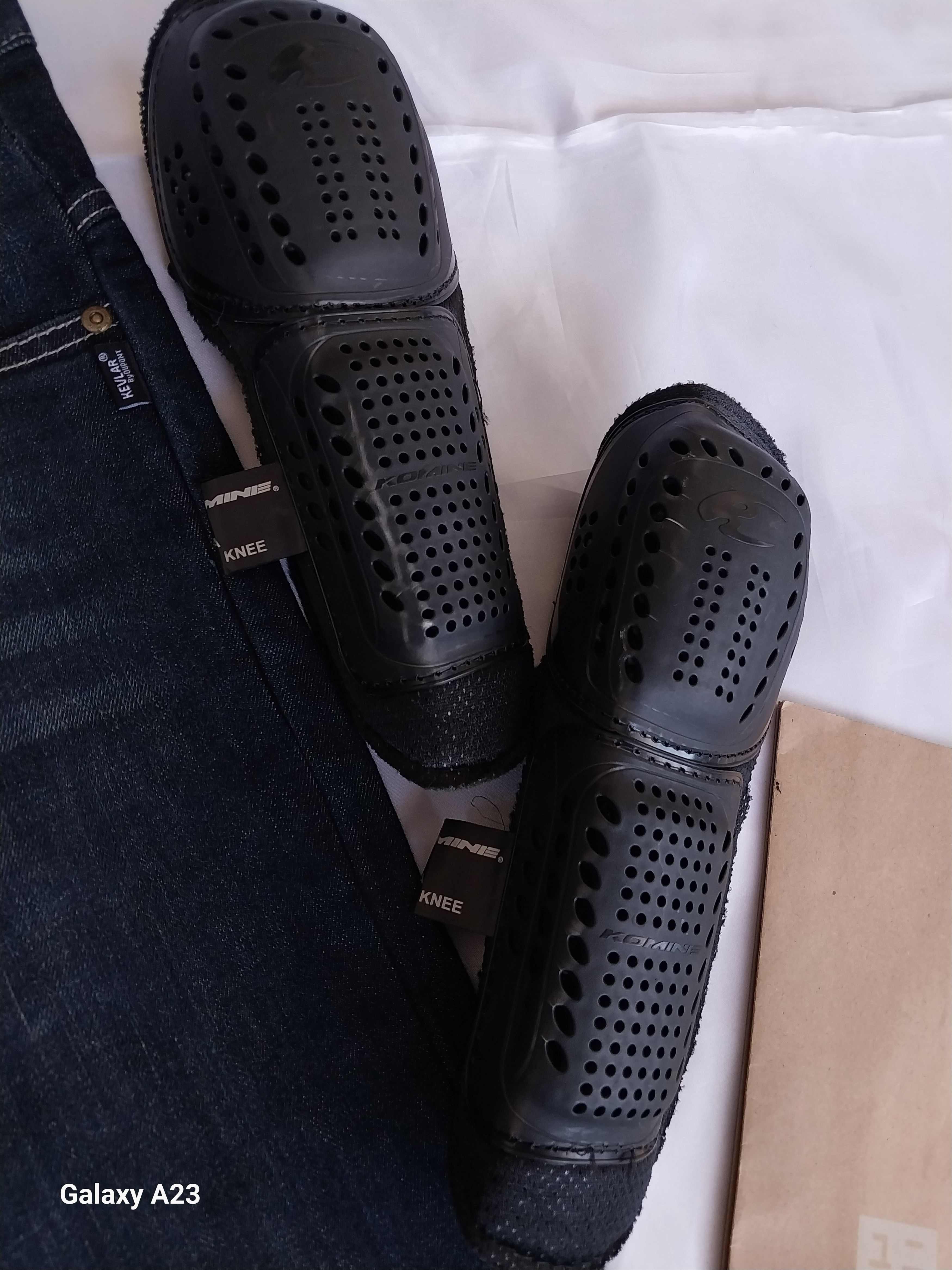 RIDING HIGH KOMINE PK-715 KEVLAR PROTECTION DENIM MOTORCYCLE RIDING Size US 44 / EU 60 - 9 Thumbnail