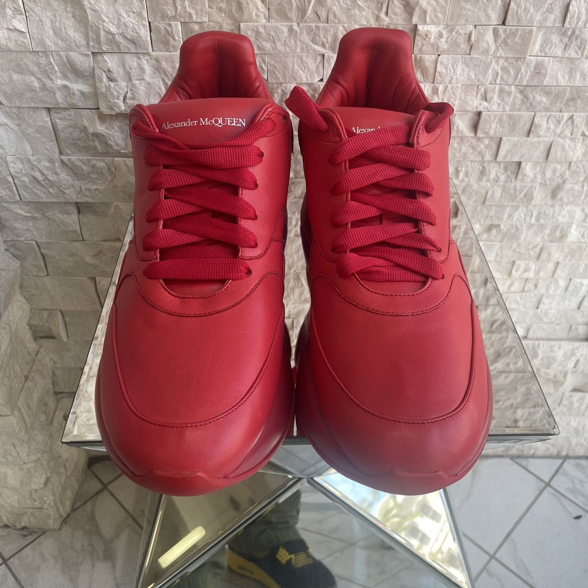 Alexander McQueen Alexander McQueen Oversized Runner Sneaker Size 45 Size US 12 / EU 45 - 6 Thumbnail