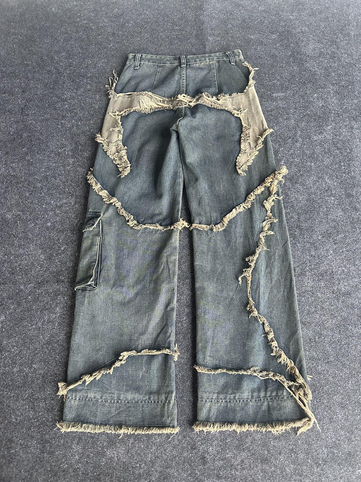 Japanese Brand Style Romwe Harajuku Baggy Denim D280 Size US 28 / EU 44 - 5 Thumbnail