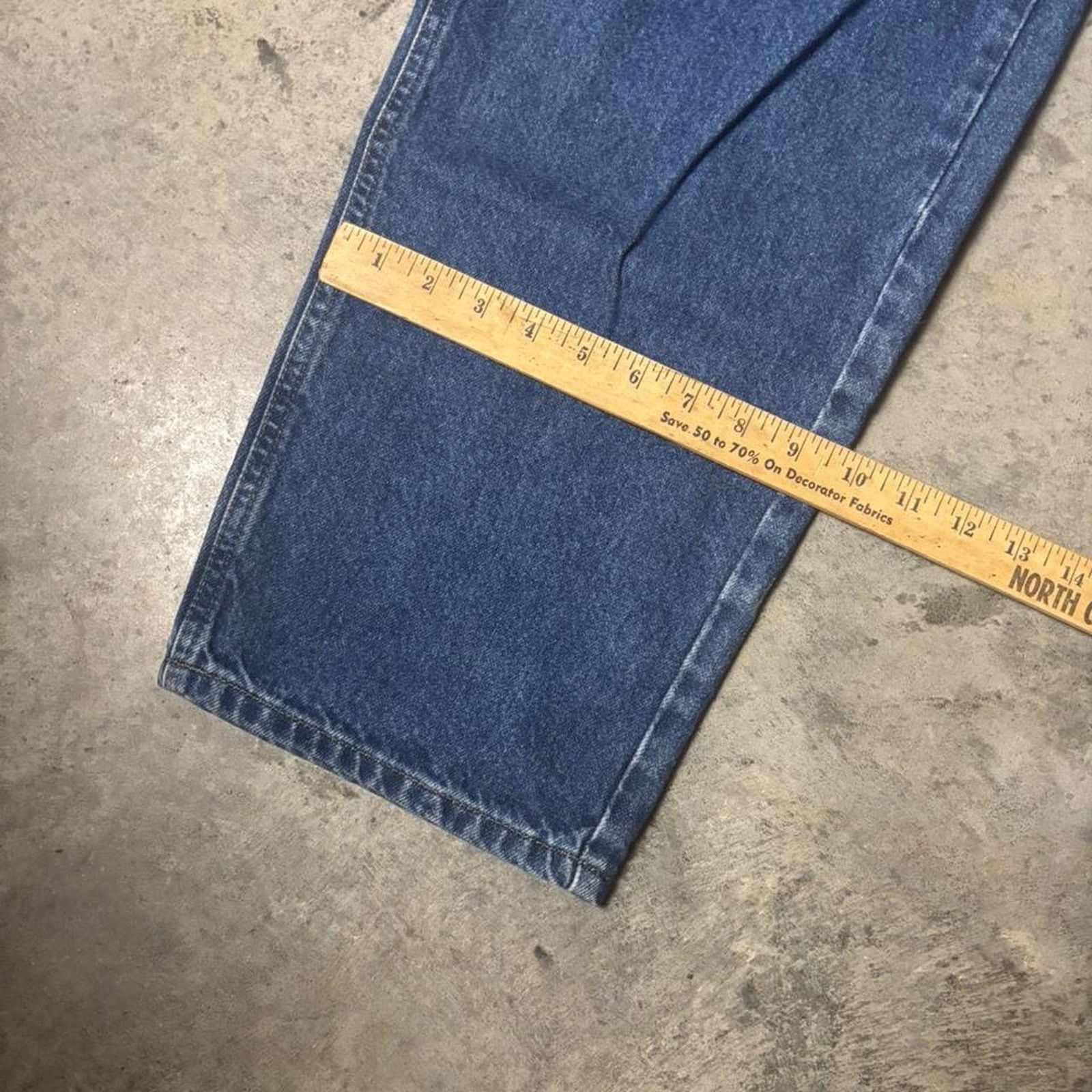 Carhartt Vintage Carhartt Baggy dark wash Grunge Jeans Size US 42 / EU 58 - 6 Thumbnail