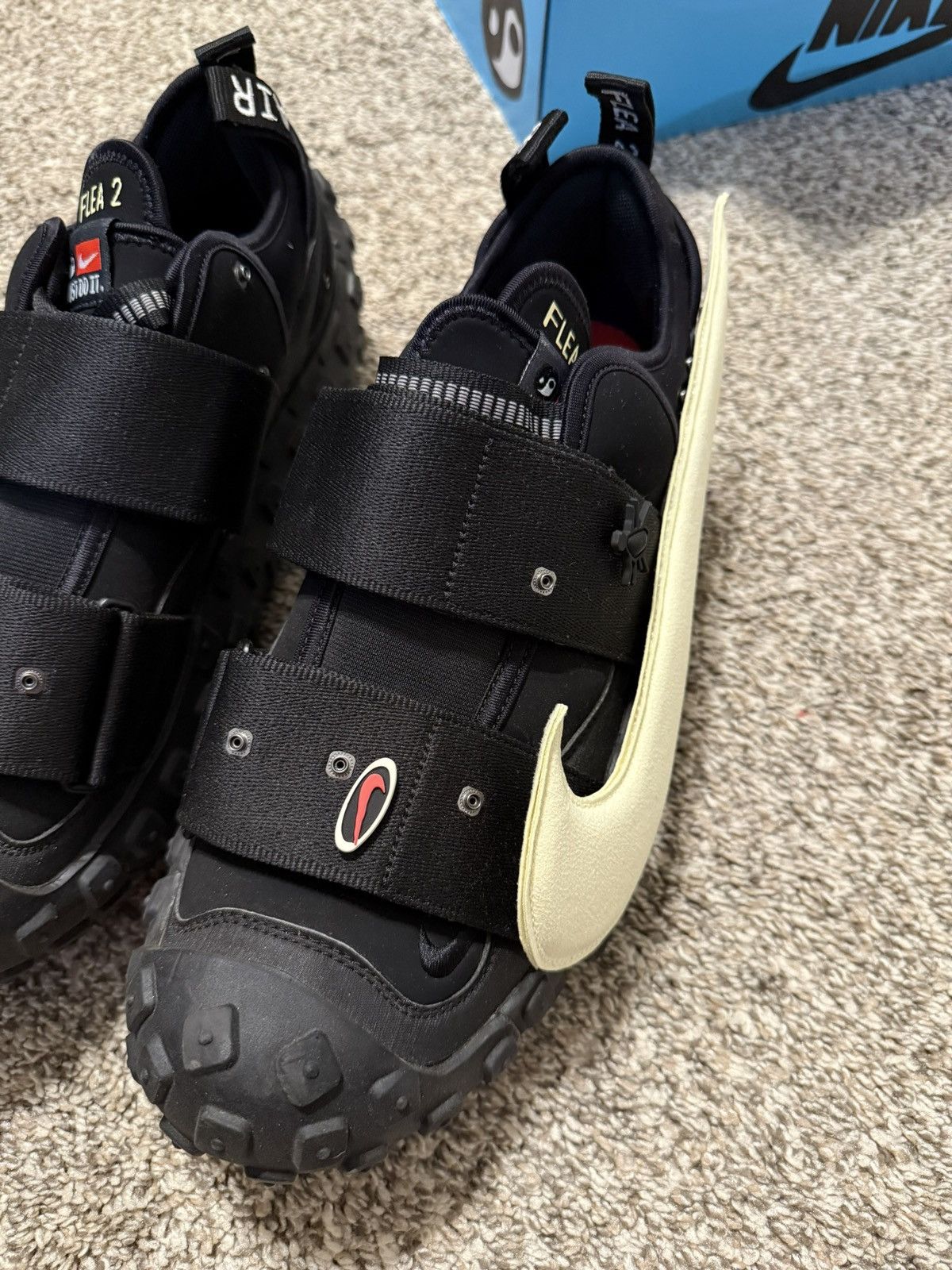 Cactus Plant Flea Market × Nike Nike Cactus Plant Flea Market Air Flea 2 Black Size 13 Size US 13 / EU 46 - 4 Thumbnail