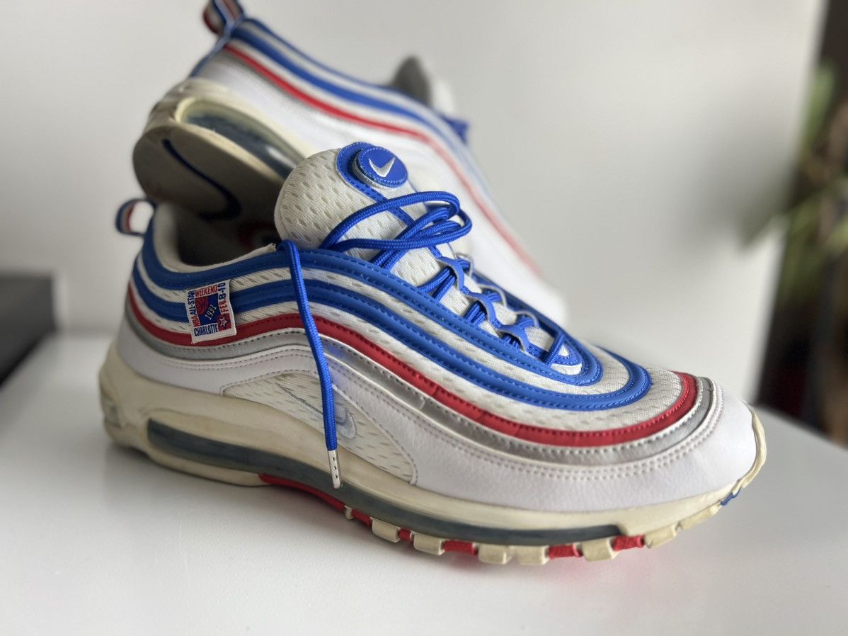 Nike Nike AM97 "Game Royal" NBA All-Star Weekend Charlotte 1991 Size US 12 / EU 45 - 5 Thumbnail