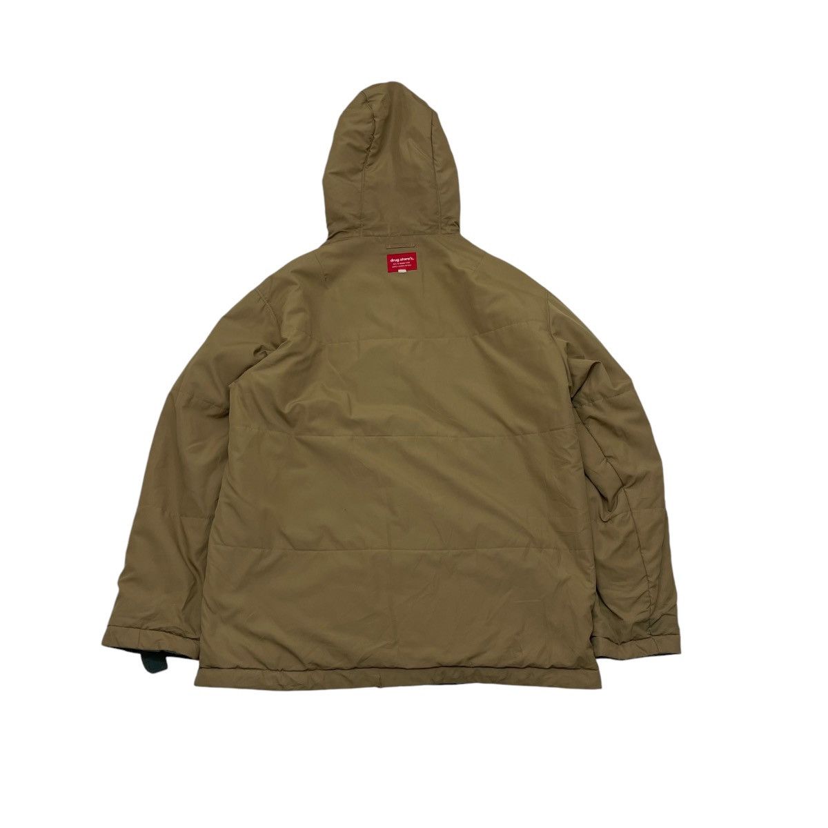 45rpm × Angel Blue × Japanese Brand 💥Drug Store Reversible Padded Parka Hoodie Jacket Size US M / EU 48-50 / 2 - 4 Thumbnail