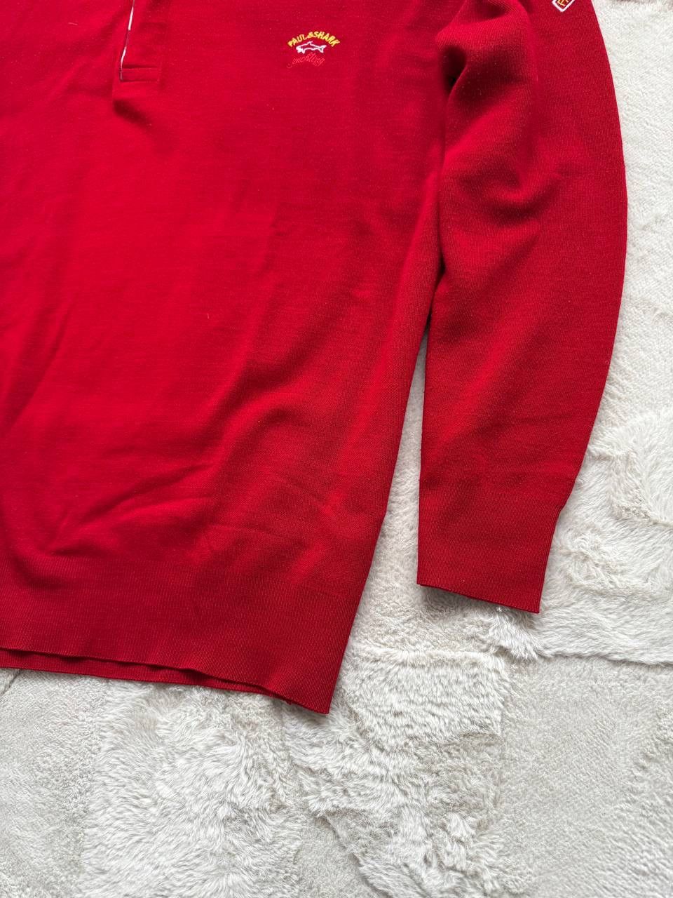 Paul & Shark Vintage Paul&Shark Sweater Mens size xxl Red Size US XXL / EU 58 / 5 - 3 Thumbnail