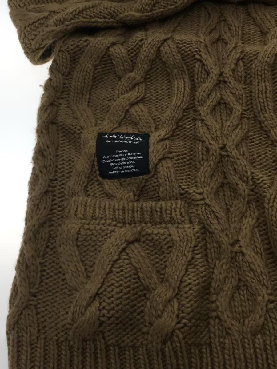 Undercover GU Thick Cable Knit Sweater Size US L / EU 52-54 / 3 - 6 Thumbnail