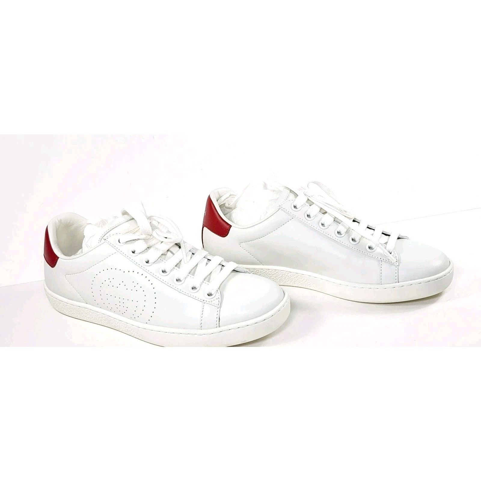 Gucci Gucci Ace Interlocking GG S Women's White AYO70 9078 US4 Size US 4 / IT 34 - 13 Thumbnail