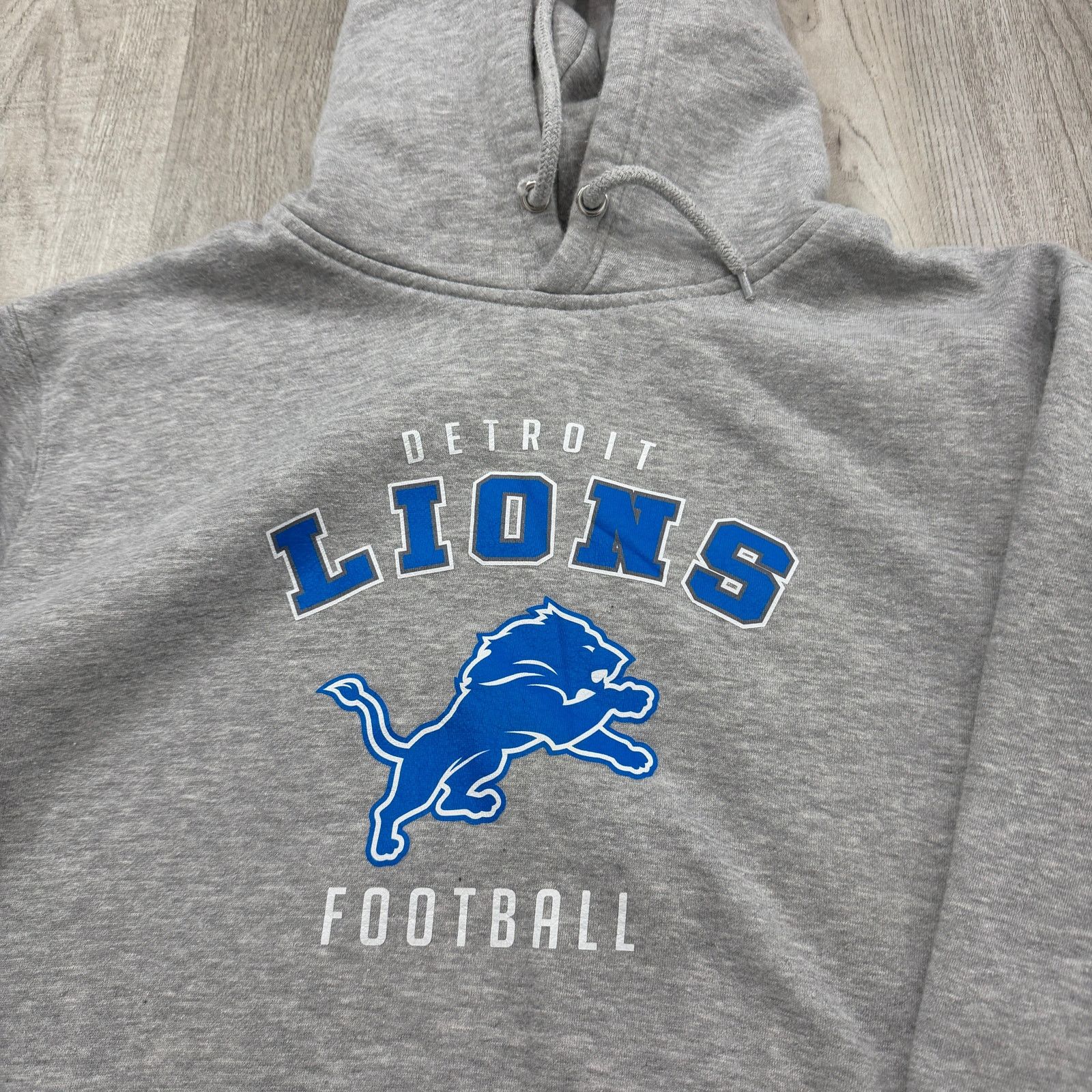 Starter Detroit Lions Hoodie Men's Extra Large Gray Blue Sweatshirt Size US XL / EU 56 / 4 - 3 Thumbnail
