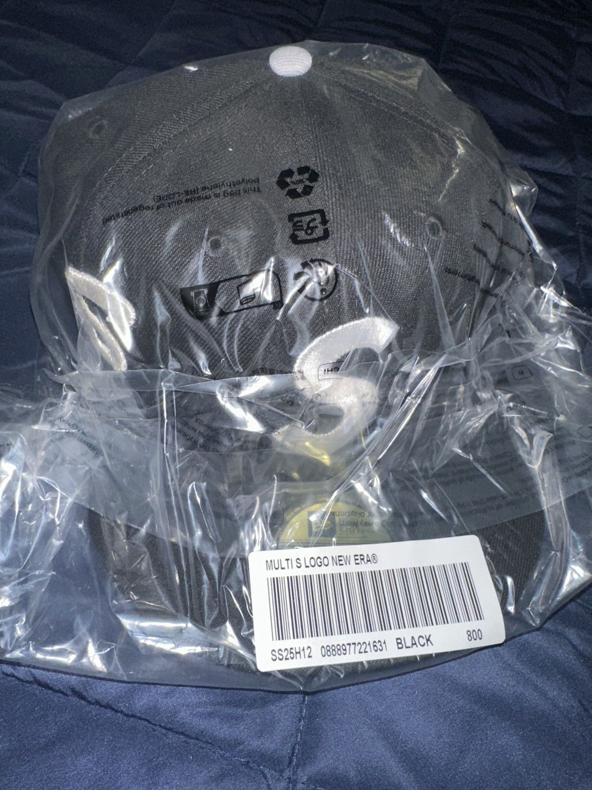 Supreme Multi S Logo New Era (SS25) - $54