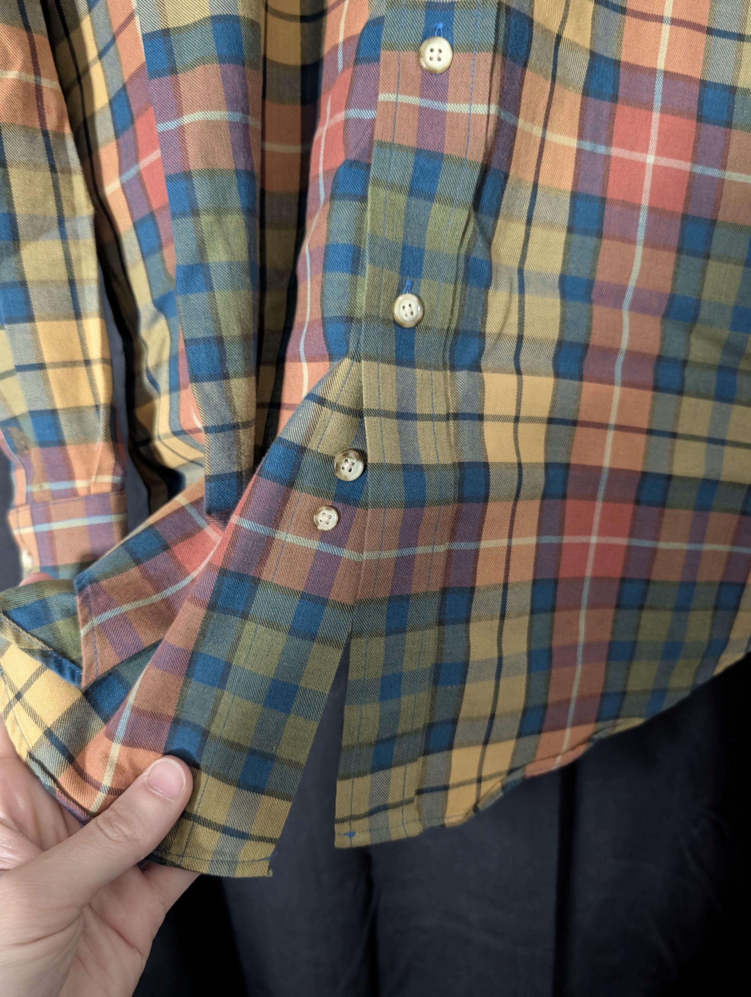 Viyella Made in USA brushed cotton/wool plaid button-down M Size US M / EU 48-50 / 2 - 10 Thumbnail