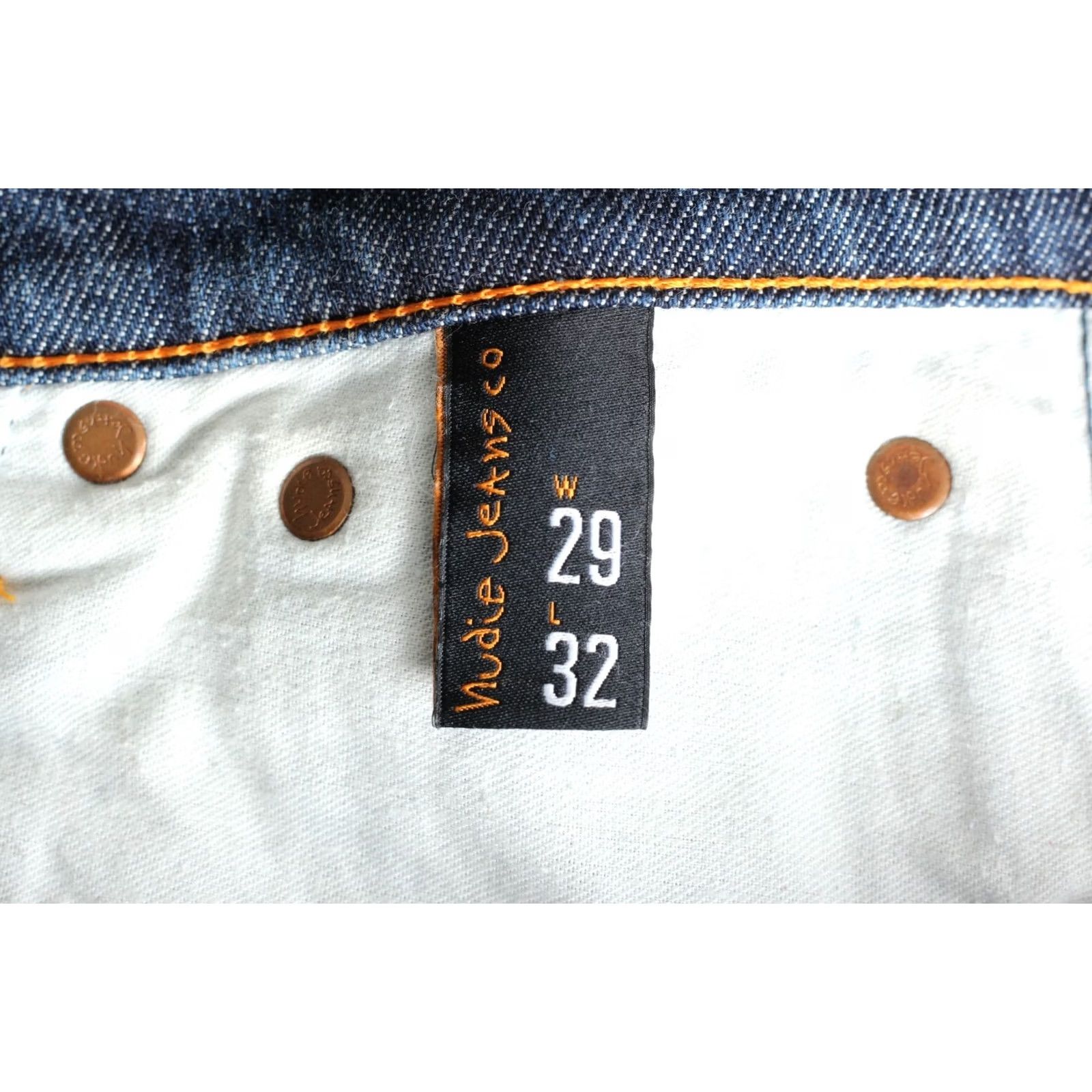 Nudie Jeans NUDIE JEANS SLIM JIM COLD DENIM Denim Jeans Men 29/32 Blue Regular Stretch DZ6732 Size US 29 - 6 Thumbnail