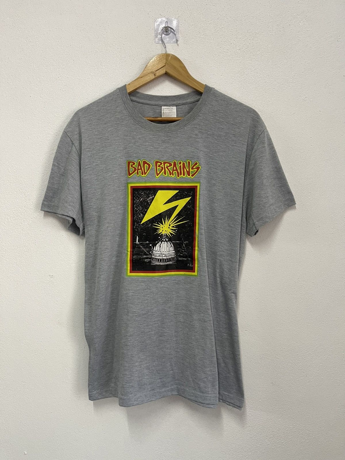 Band Tees × Vintage Vintage Bad Brains t-shirt 📸 Size US XXL / EU 58 / 5 - 1 Thumbnail