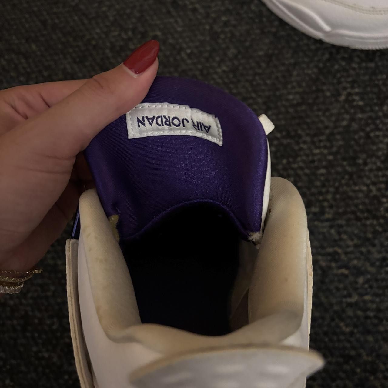 Jordan Brand × Nike Air Jordan 4 Retro ‘Purple Metallic’ 8.5W Size US 8.5 / IT 38.5 - 6 Thumbnail