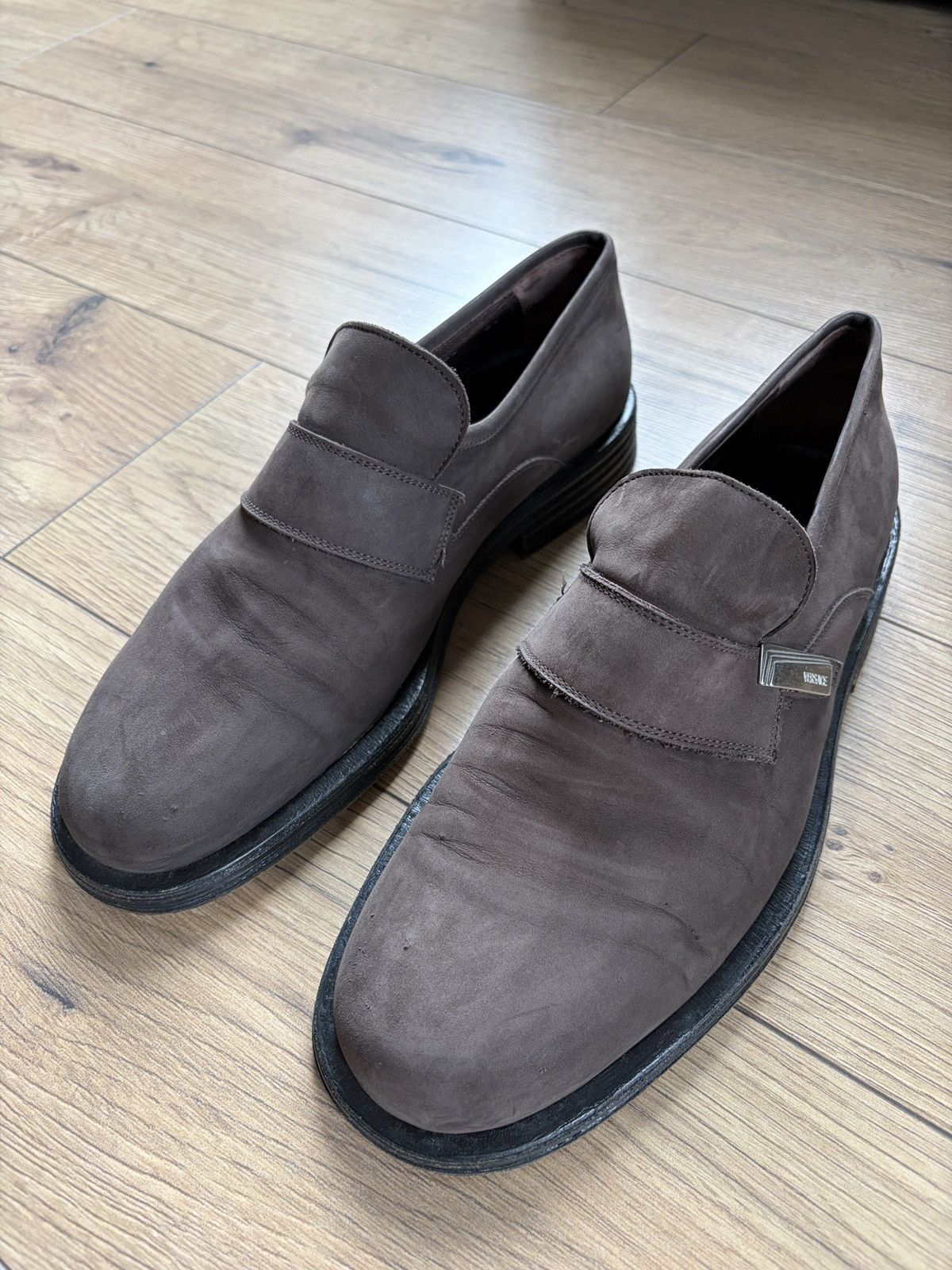 Versace Gianni Versace Vintage Nubuck Loafers Size US 6.5 / EU 39-40 - 4 Thumbnail