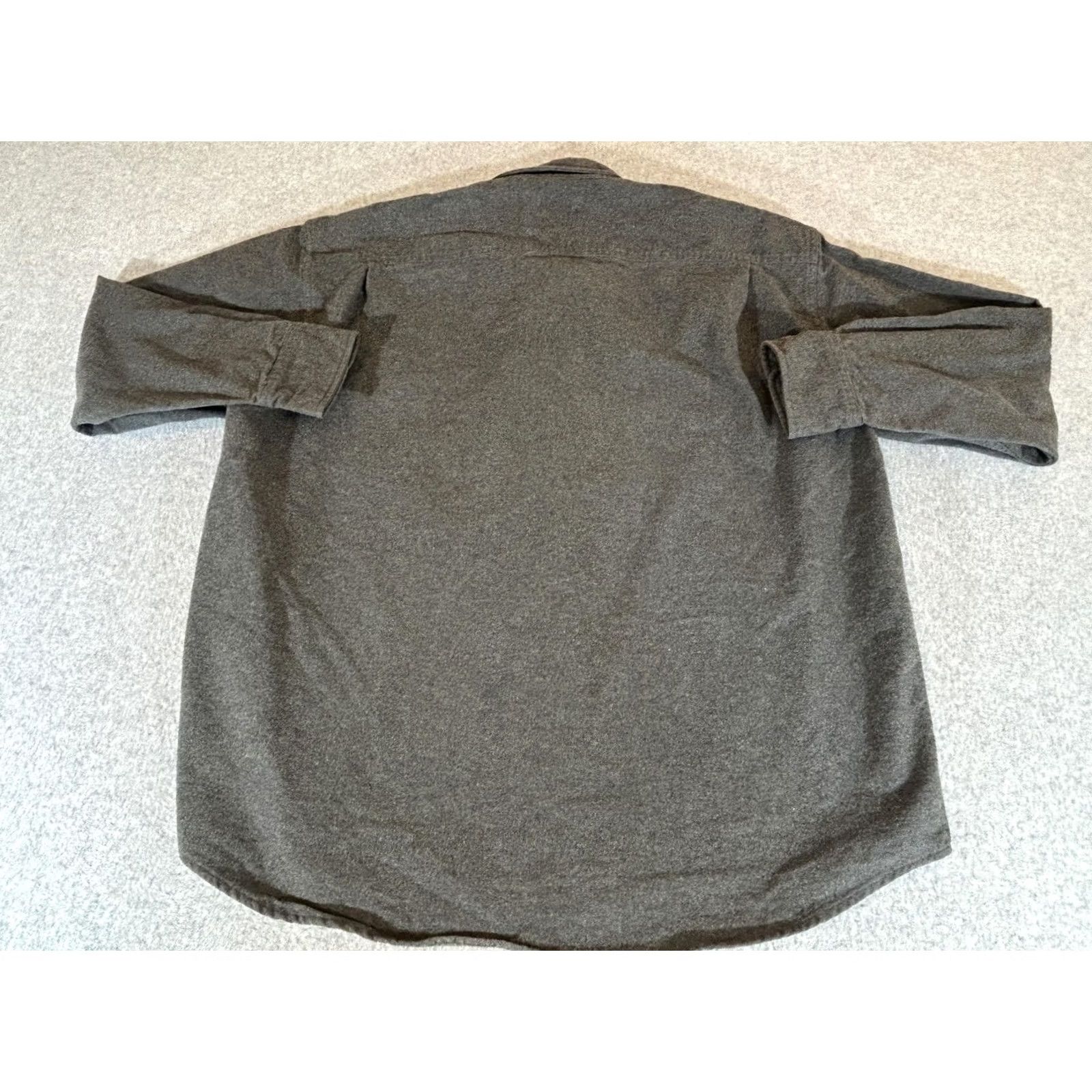 Vintage Cabela's Flannel Shirt Men XL Gray Button Long Sleeve Workwear Outdoor Hunting Size US XL / EU 56 / 4 - 8 Thumbnail