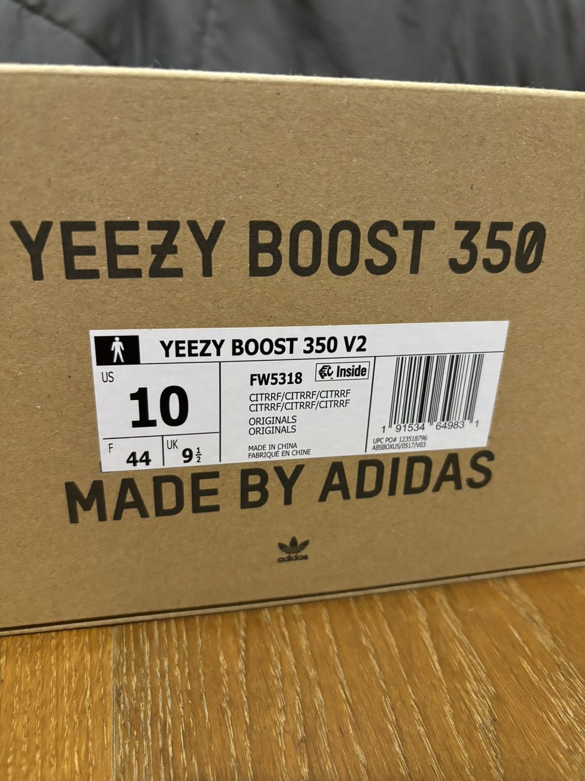 Adidas × Yeezy Yeezy Boost 350 V2 Citrin Reflective Size US 10 / EU 43 - 7 Thumbnail