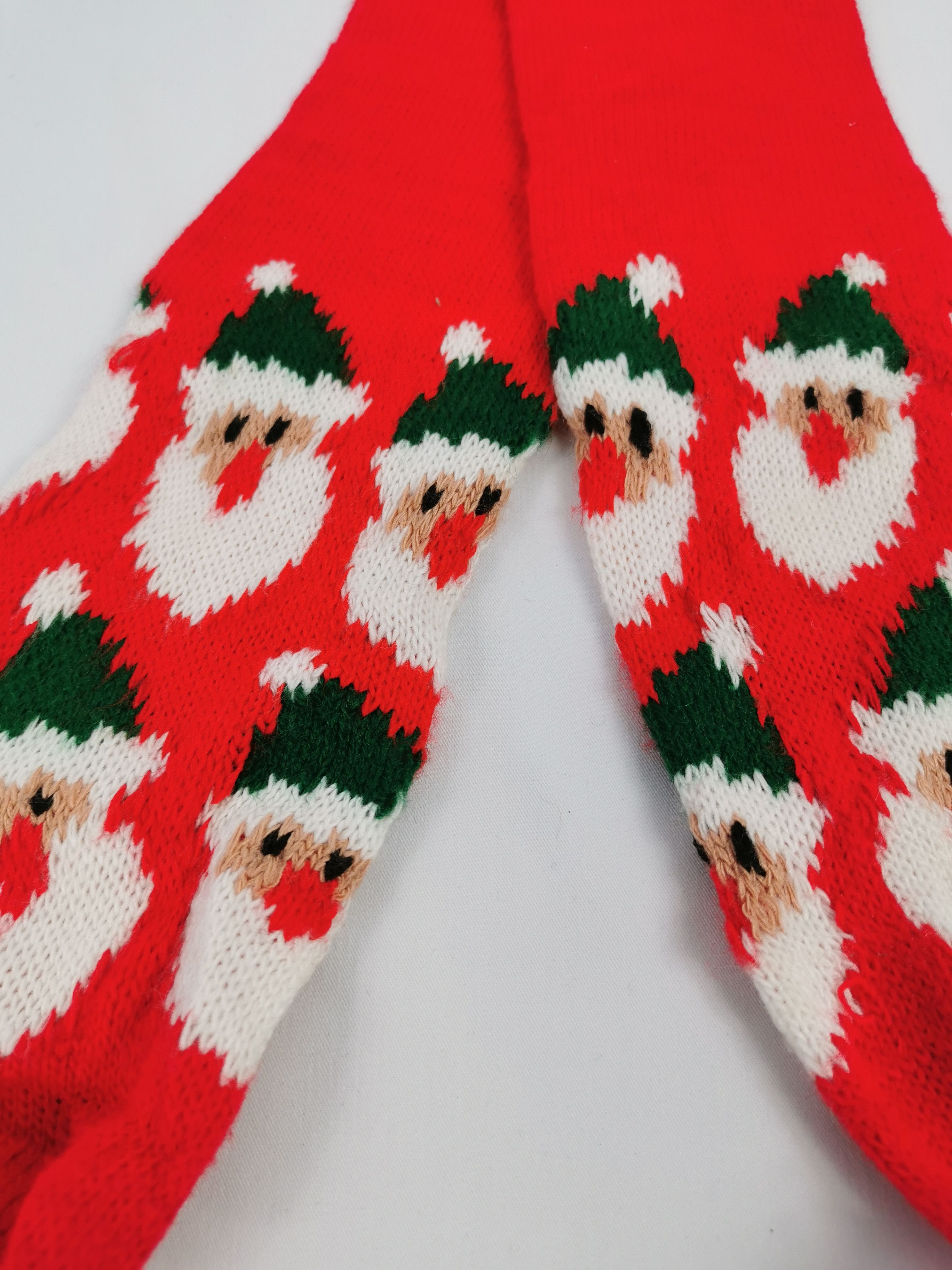 Vintage Santa Claus scarf muffler Size ONE SIZE - 3 Thumbnail