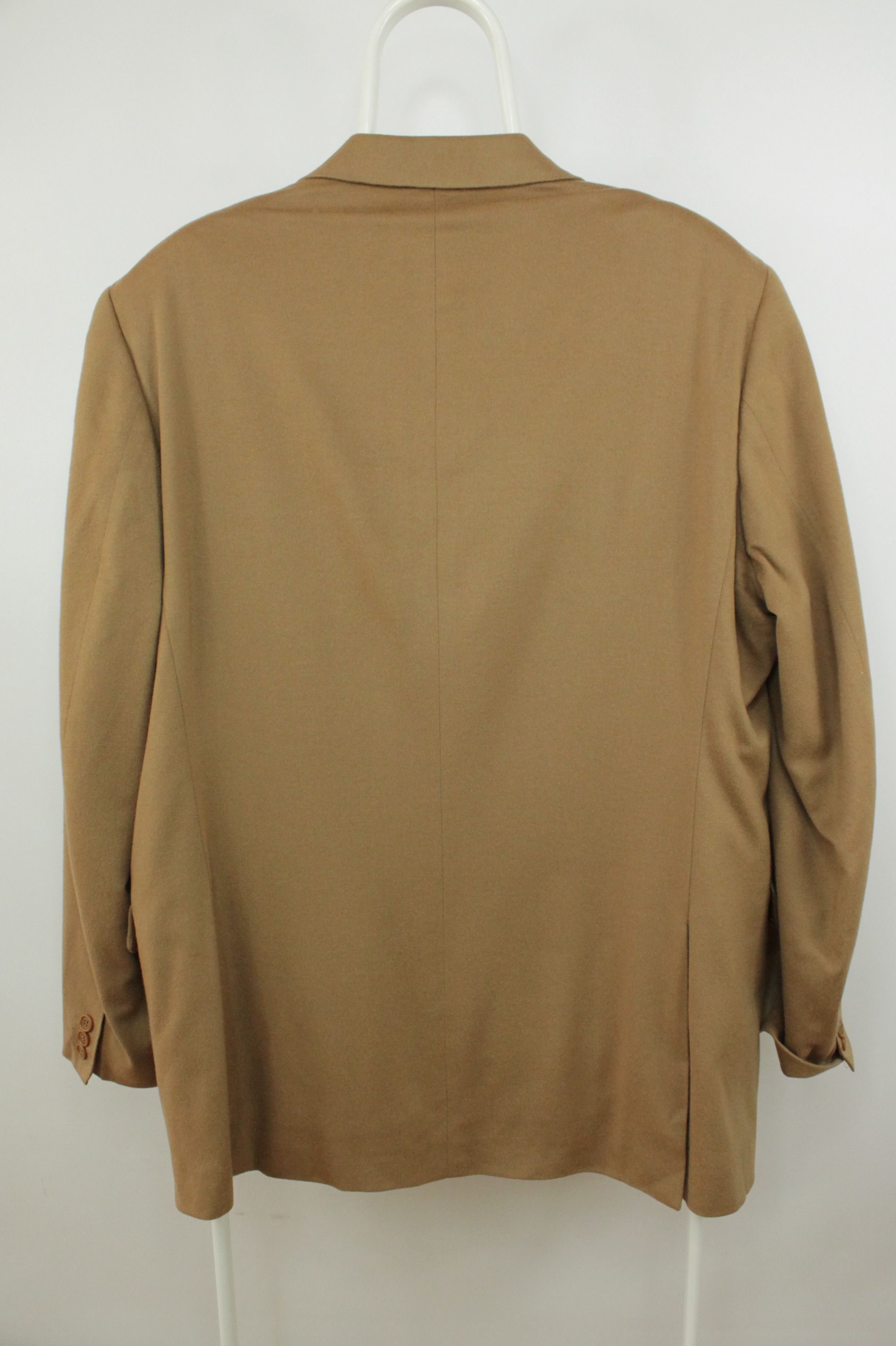 Fendi Vintage Fendi Loro Piana Camel Wool/Cashmere Blazer Jacket Size US XXL / EU 58 / 5 - 6 Thumbnail