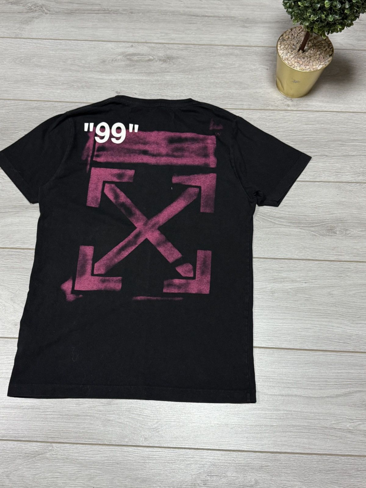Off-White Off White impressionism pink arrows tee shirt Size US S / EU 44-46 / 1 - 9 Thumbnail