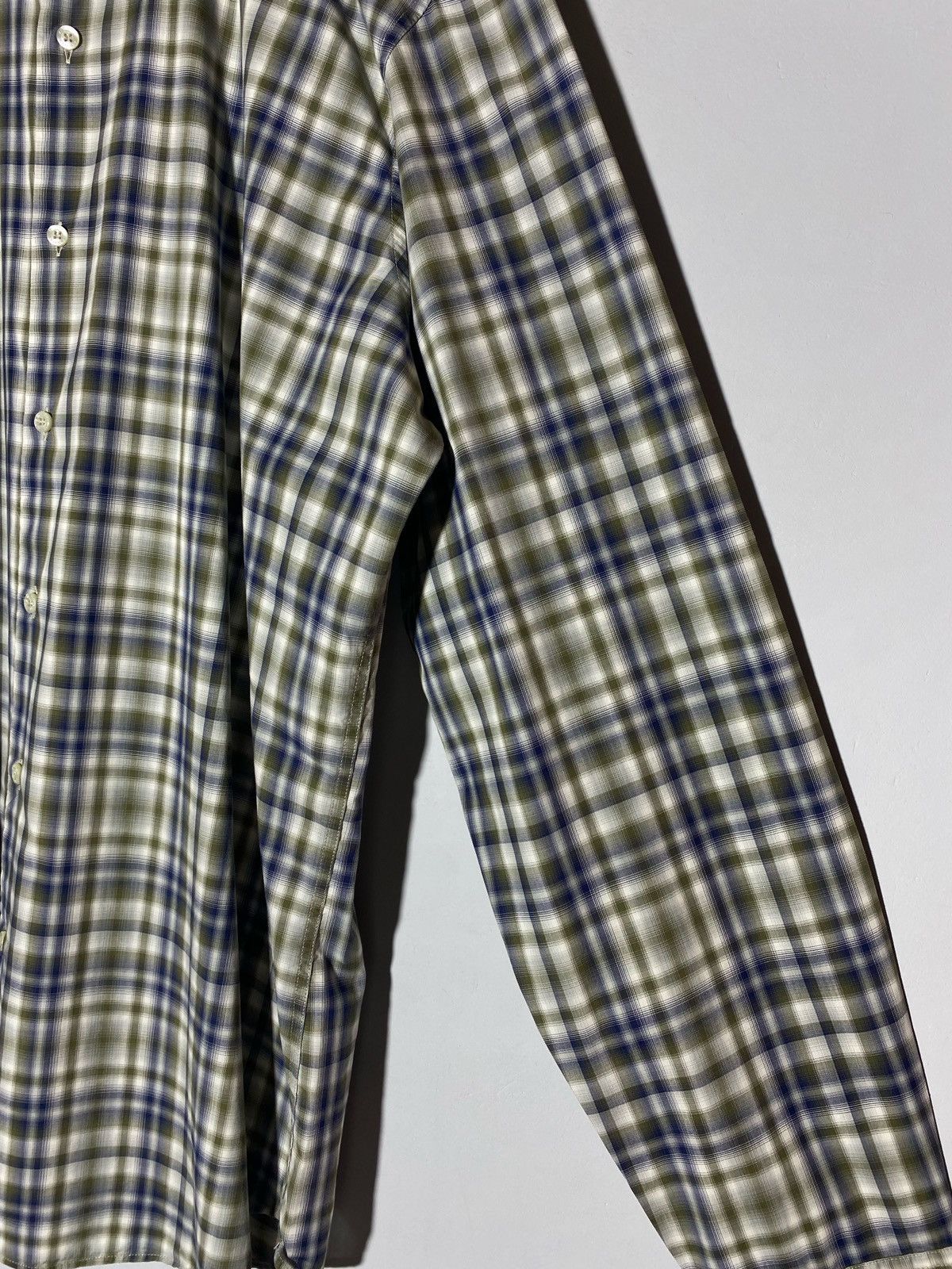 Etro Etro Checked Long Sleeve Shirt Men’s Size US L / EU 52-54 / 3 - 16 Thumbnail