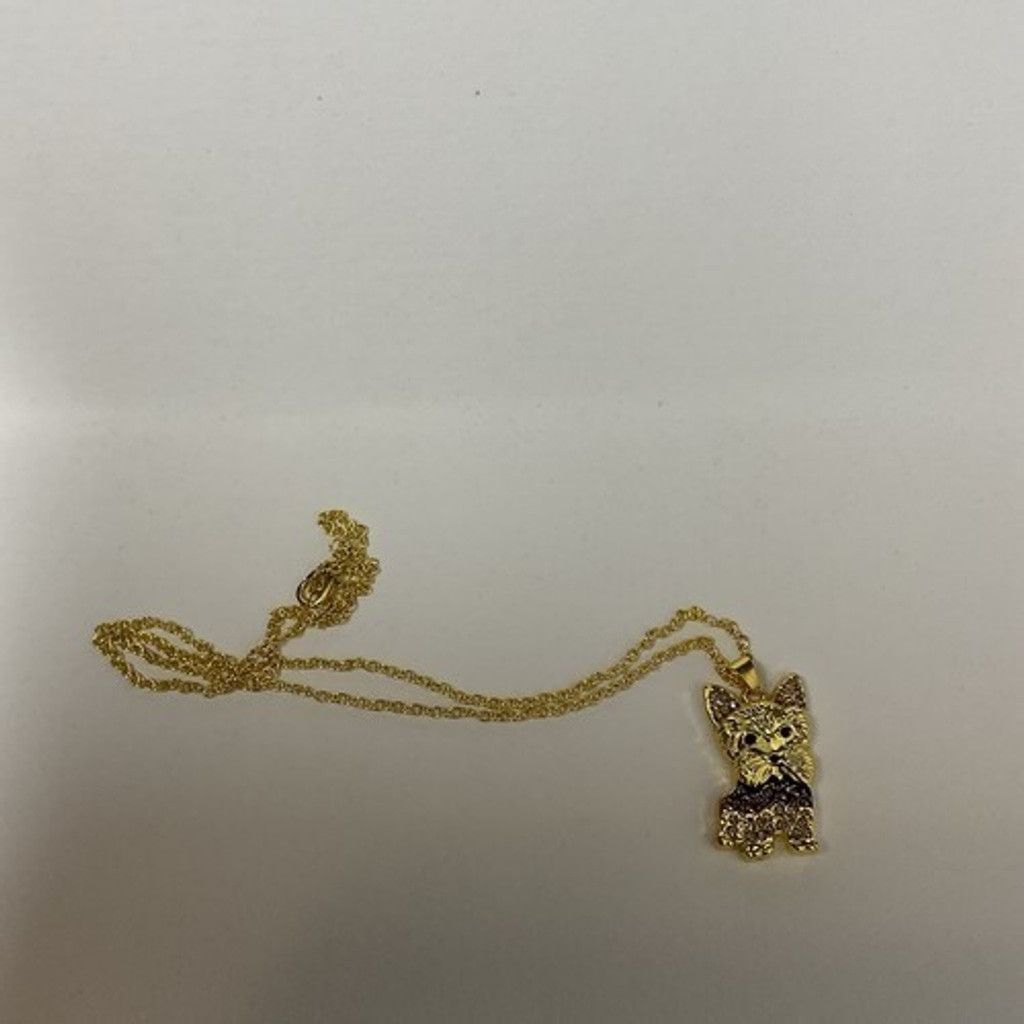 The Unbranded Brand NWT Gold Necklace With Poodle Charm Pet Puppy Jewelry Gift Size ONE SIZE - 9 Thumbnail