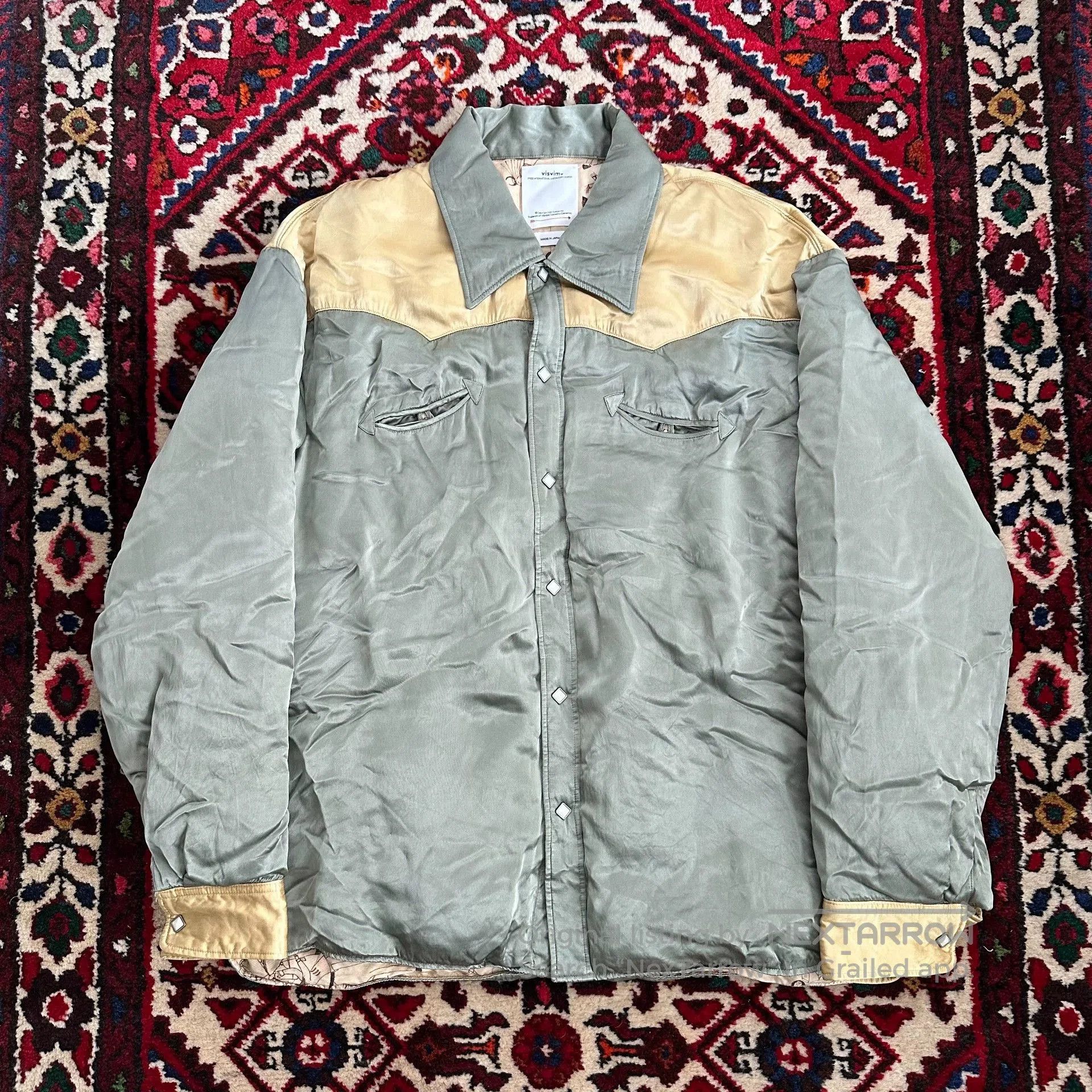 Visvim VISVIM 25SS KEESEY CHECK DOWN JKT Plaid down shirt jacket