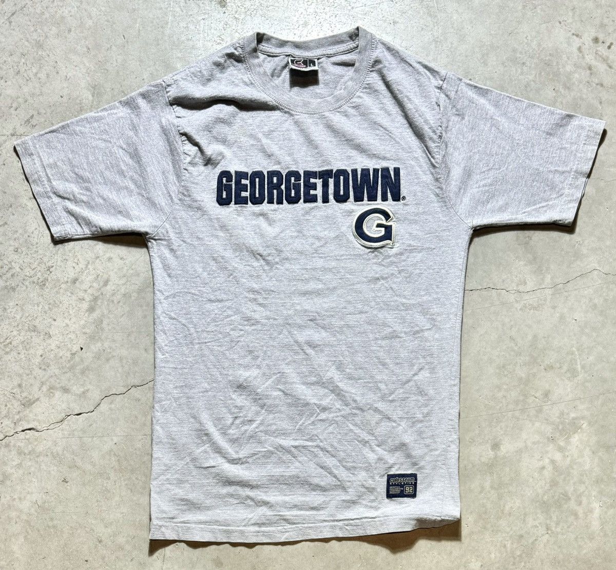 Colosseum Athletics × Vintage Vintage Colosseum Athletics Georgetown Hoyas Shirt L Size US L / EU 52-54 / 3 - 1 Thumbnail