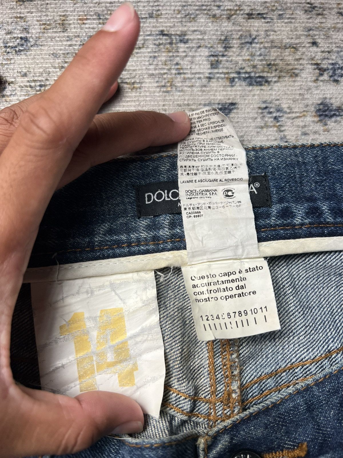 Dolce & Gabbana Dolce & Gabbana Slim Jeans Size US 33 - 8 Thumbnail