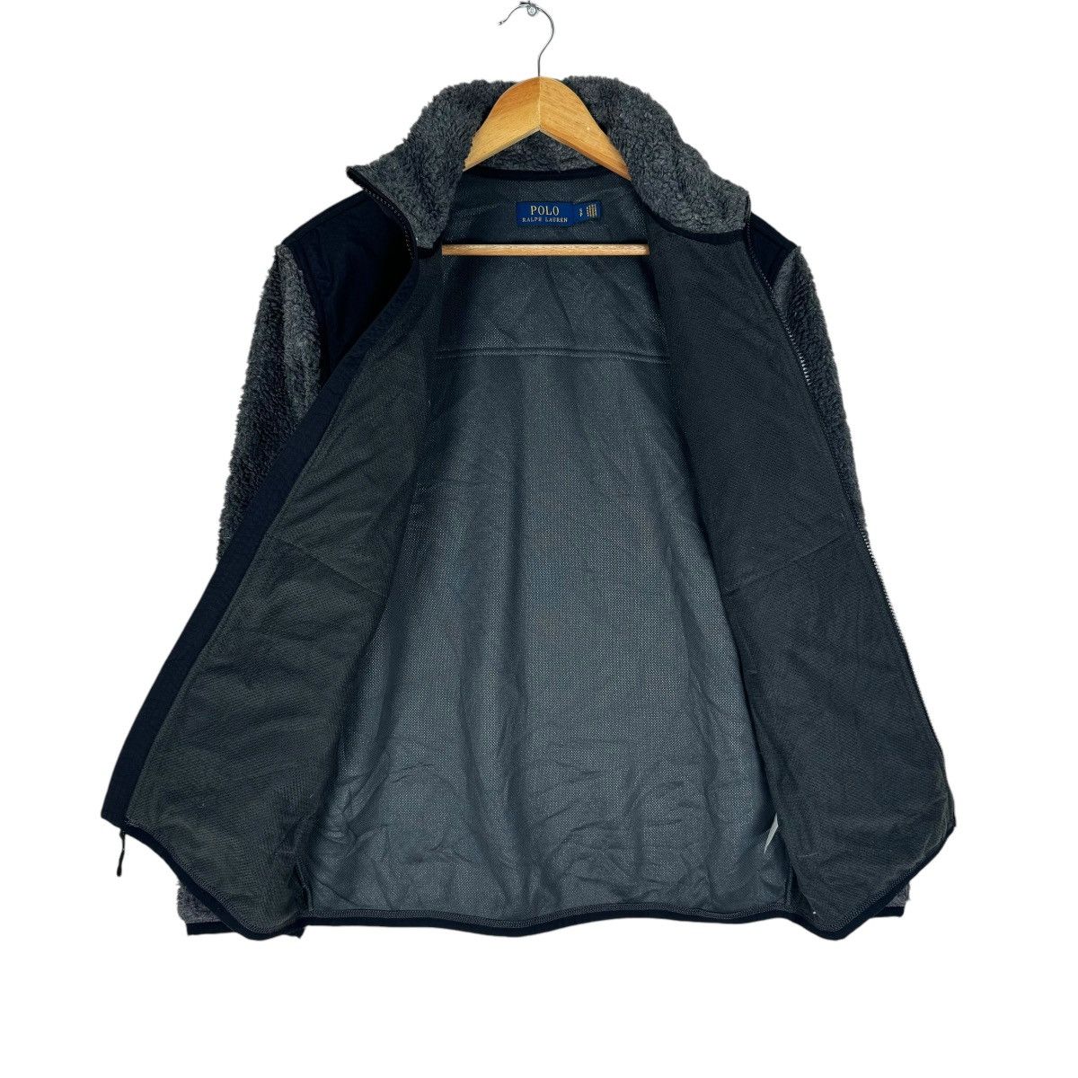 Polo Ralph Lauren × Ralph Lauren 🌟POLO RL DEEP PILE FLEECE ZIPPER JACKET Size US S / EU 44-46 / 1 - 6 Thumbnail