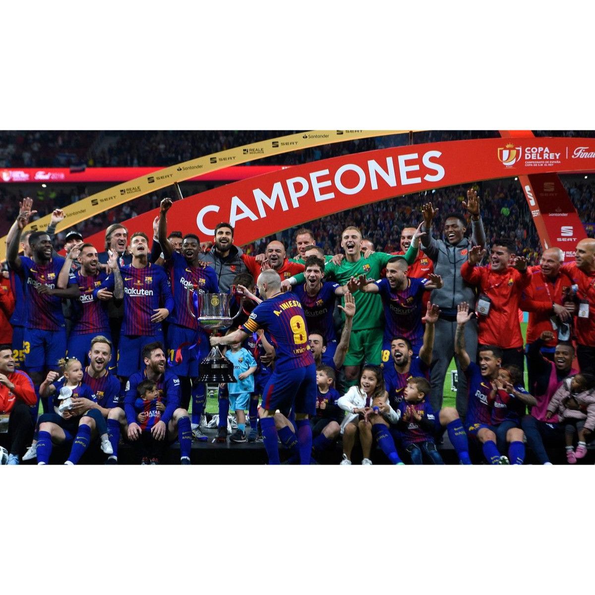 Nike Messi Barcelona 2017 2018 PLAYER ISSUE Soccer Jersey BNWT L Size US L / EU 52-54 / 3 - 11 Thumbnail