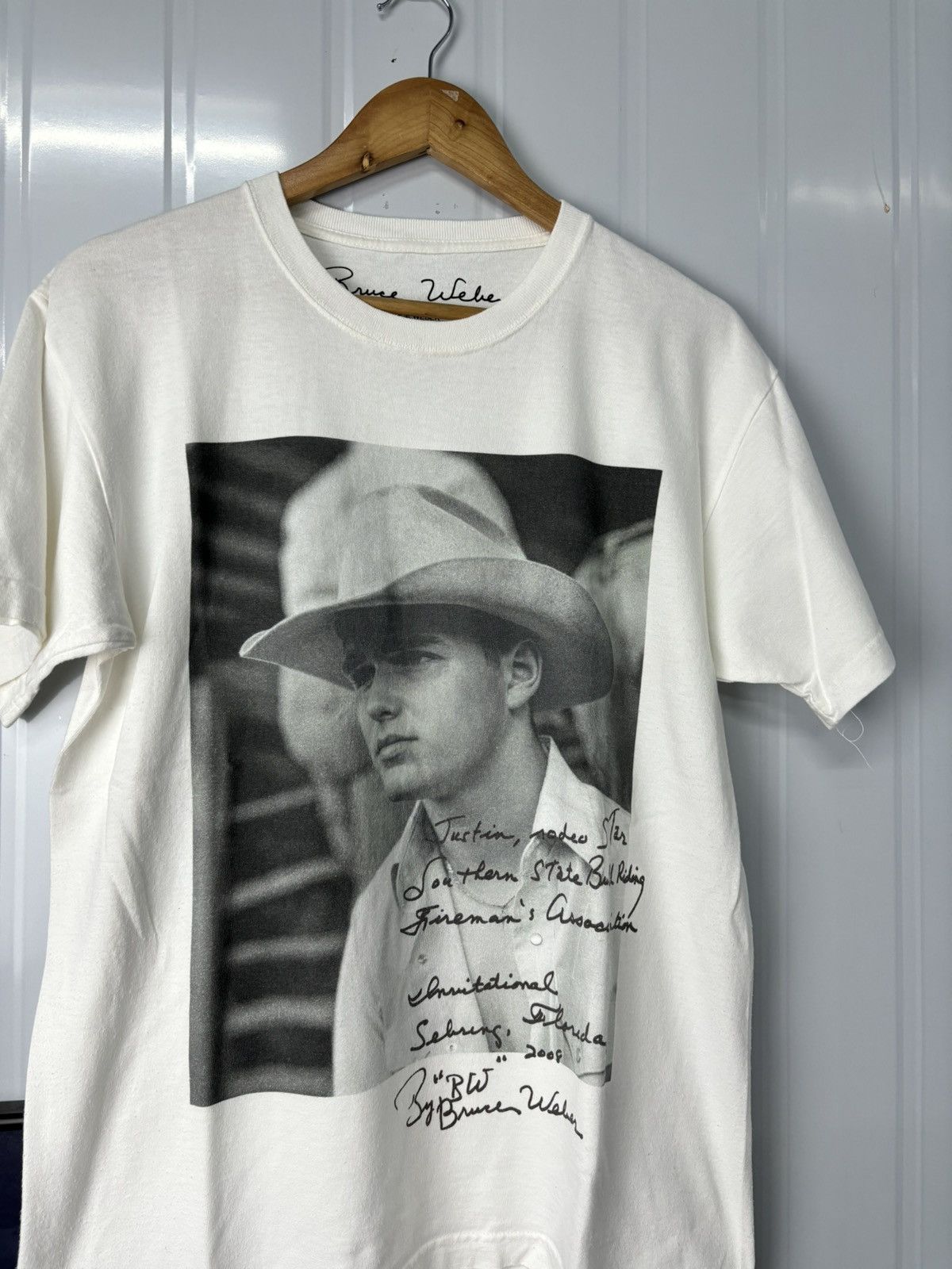 Vintage × Weber RARE! Bruce Weber Phototee Art Size US L / EU 52-54 / 3 - 1 Thumbnail