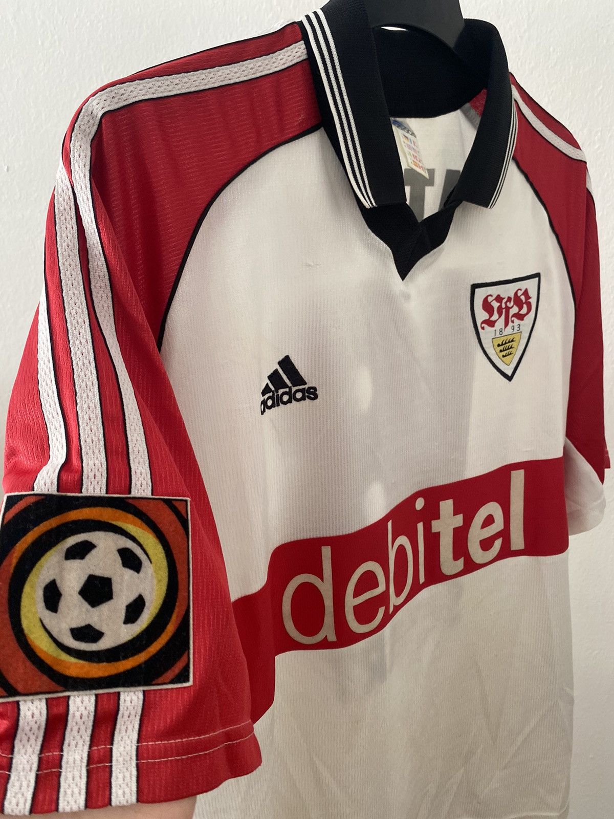 Adidas × Vintage JERSEY STUTTGART 1998 #18 [Catizone] MATCH WORN ?! VINTAGE Size US XL / EU 56 / 4 - 3 Thumbnail