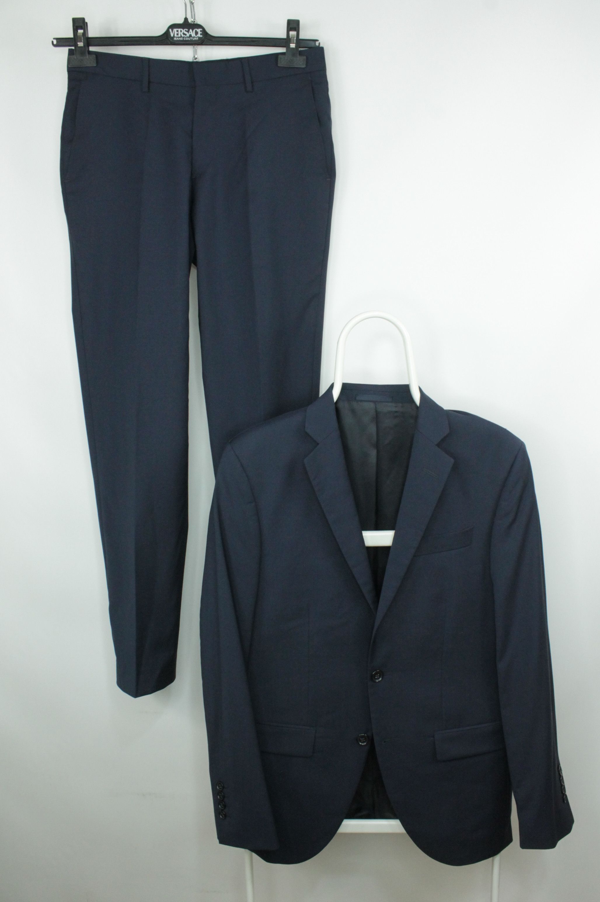 Hackett Hackett London Stretch Plain Weave Wool Formal Suit Men's Size 36R - 1 Thumbnail