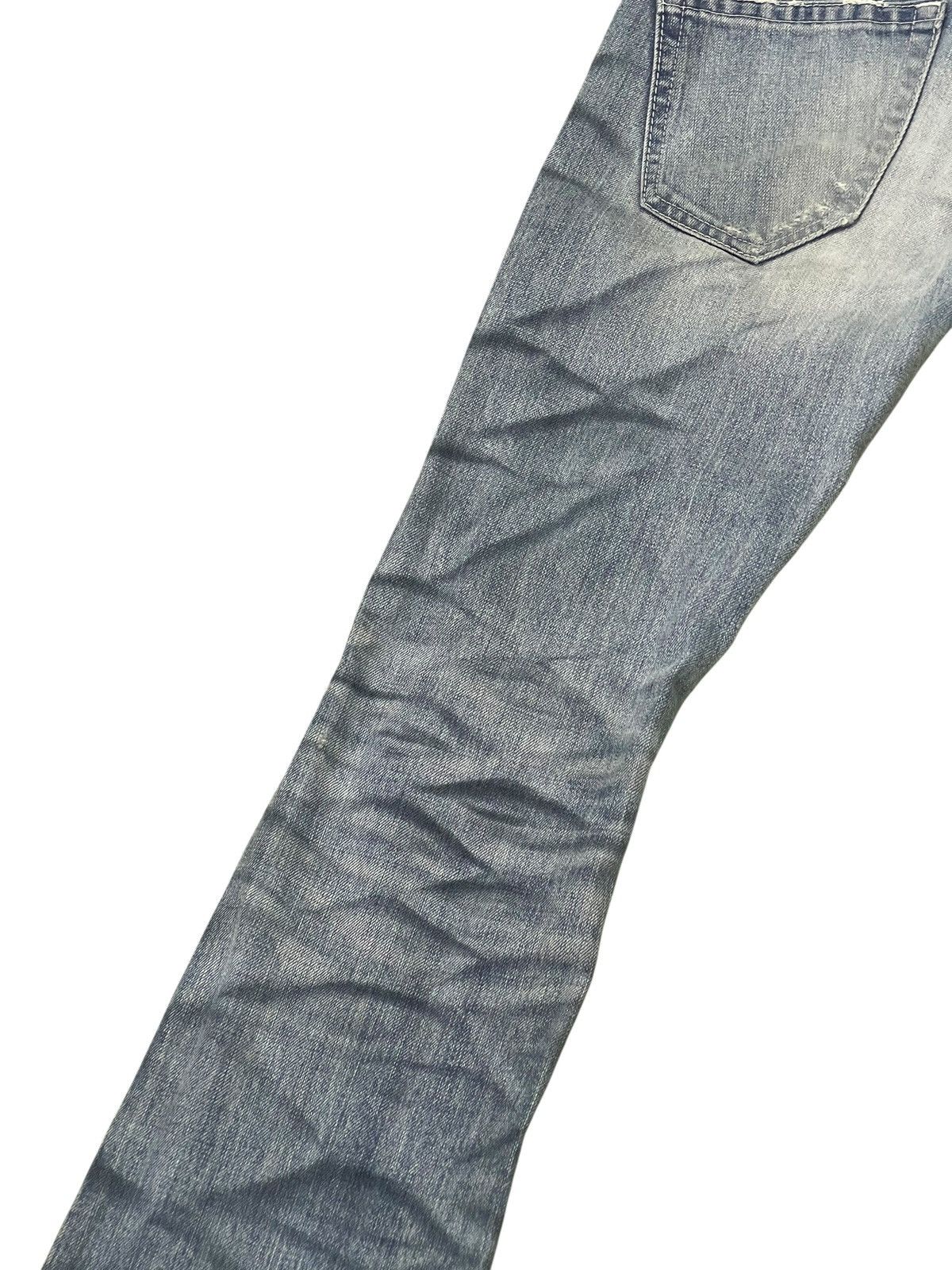 Japanese Brand Flare Jeans Murder License Honeycomb Loe Rise Boot Cut 1🟦6 Size US 28 / EU 44 - 16 Thumbnail