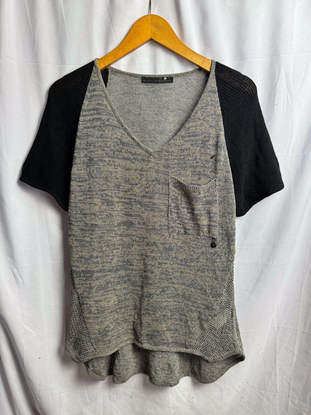 If Six Was Nine × Japanese Brand × Le Grande Bleu (L.G.B.) RB.Still by Rookiebud Flare Hem Knit Tees Lgb Ifsix style Size US M / EU 48-50 / 2 - 1 Thumbnail