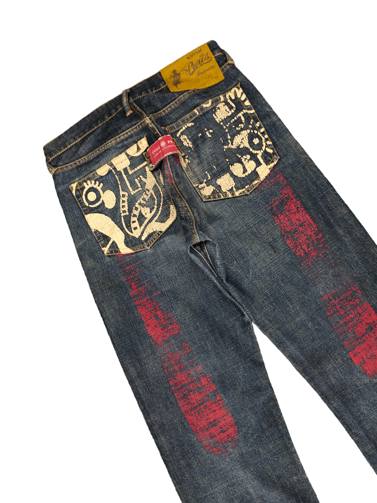 Evisu Vintage Evisu Calvin Leong Big Daicock Selvedge Denim Jeans Size US 32 / EU 48 - 6 Thumbnail