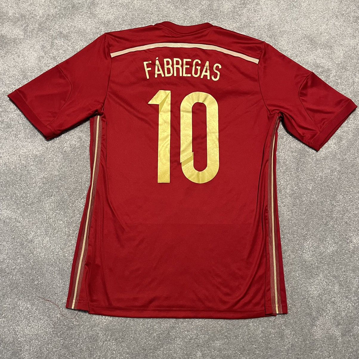 Adidas Adidas Cesc Fabregas Spain FIFA World Cup Soccer Jersey 2010 Size US M / EU 48-50 / 2 - 1 Thumbnail