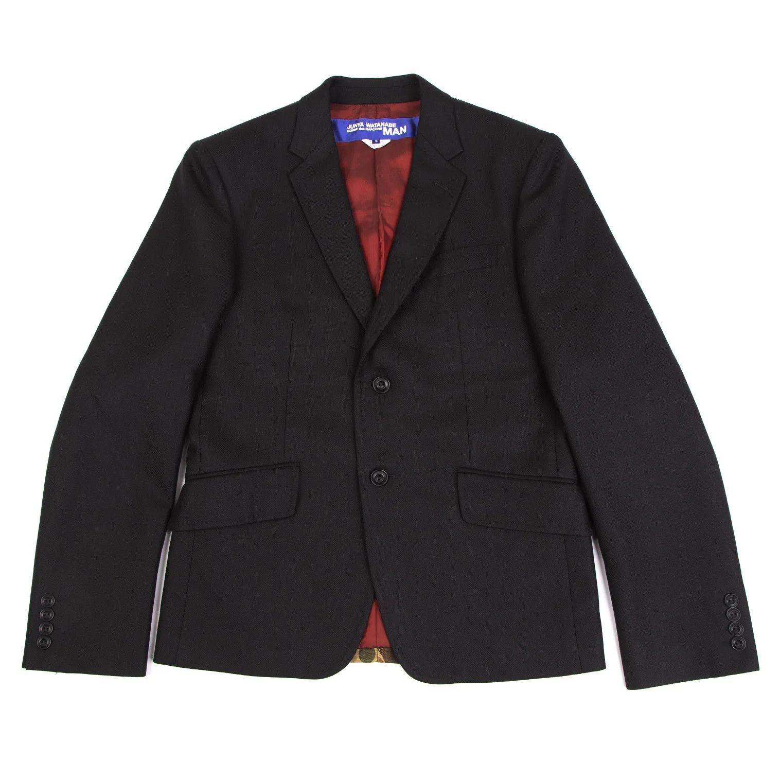 Junya Watanabe Black Mixed Material Switch Jacket, Size S Size US S / EU 44-46 / 1 - 6 Thumbnail