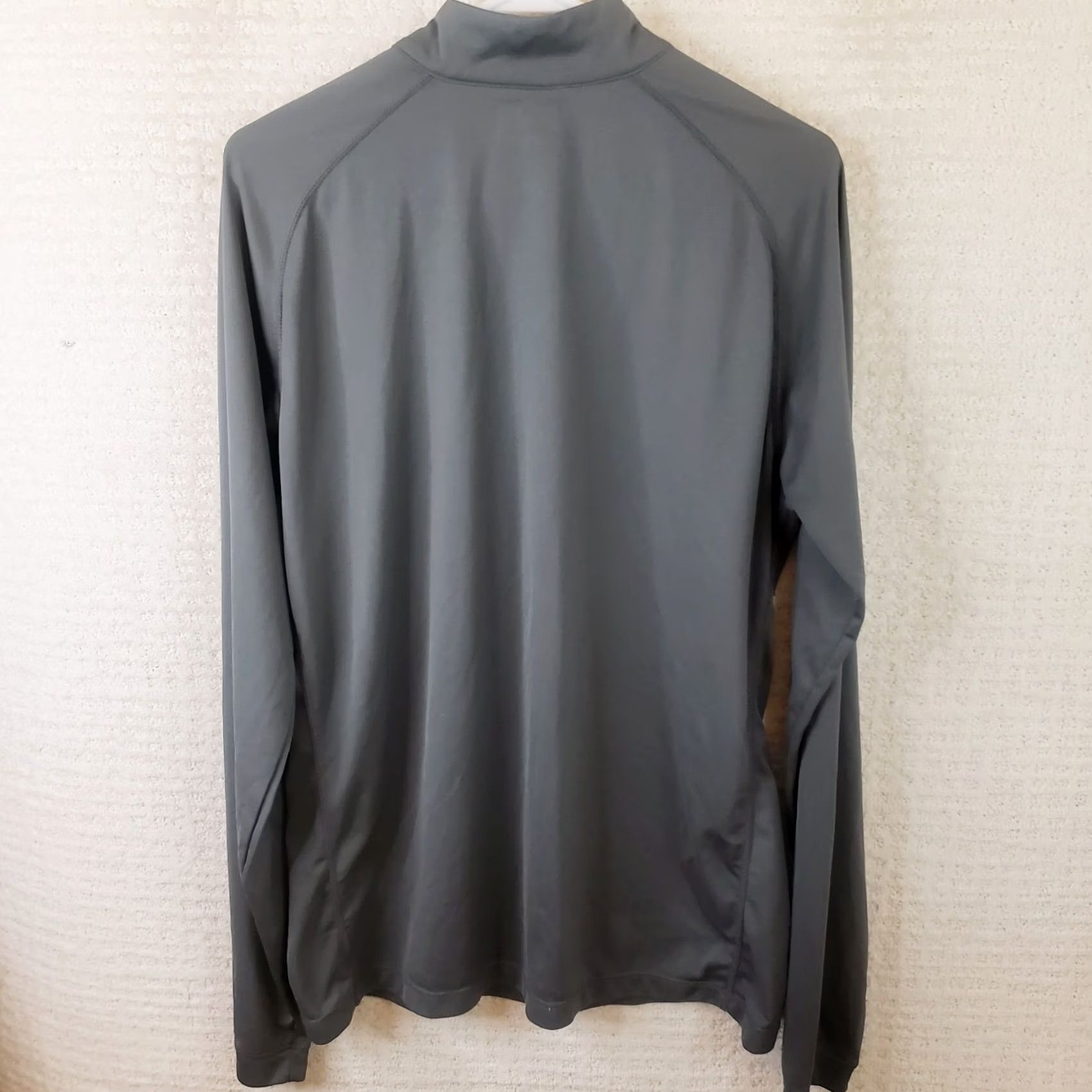 Vintage VINTAGE Alpine Design DRI-LOGIC Pullover Long Sleeve Mock Neck 1/4 Zip Men L Gray Size US L / EU 52-54 / 3 - 6 Thumbnail