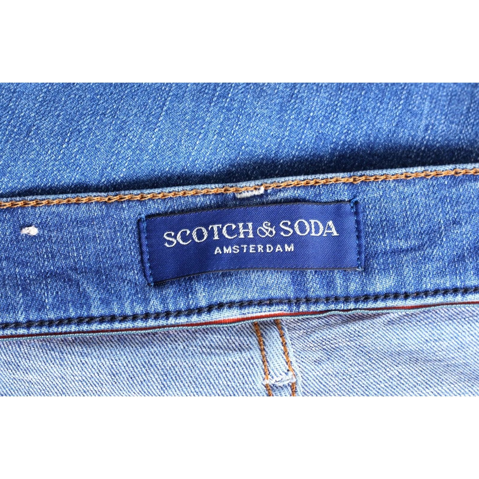 Scotch & Soda SCOTCH & SODA DEAN Jeans Men Size W33 L34 Loose Tapered Blue 33/34 Denim 5-Pocket M/L Regular Mens Size US 33 - 6 Thumbnail